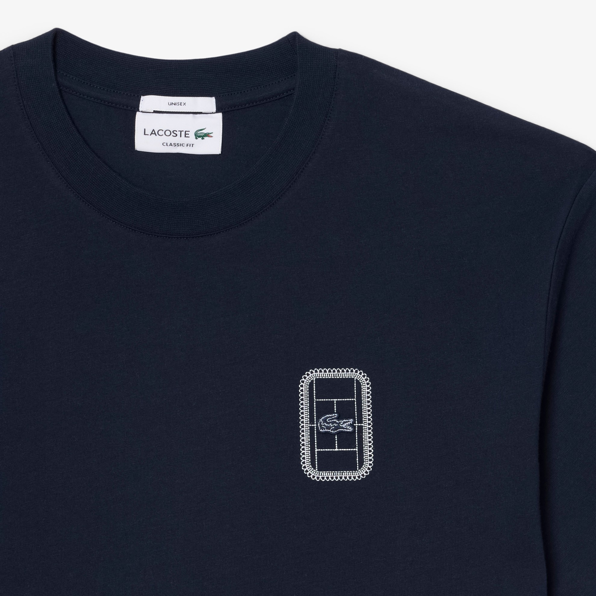 Εικόνα της Unisex Embroidered Badge Jersey T-shirt