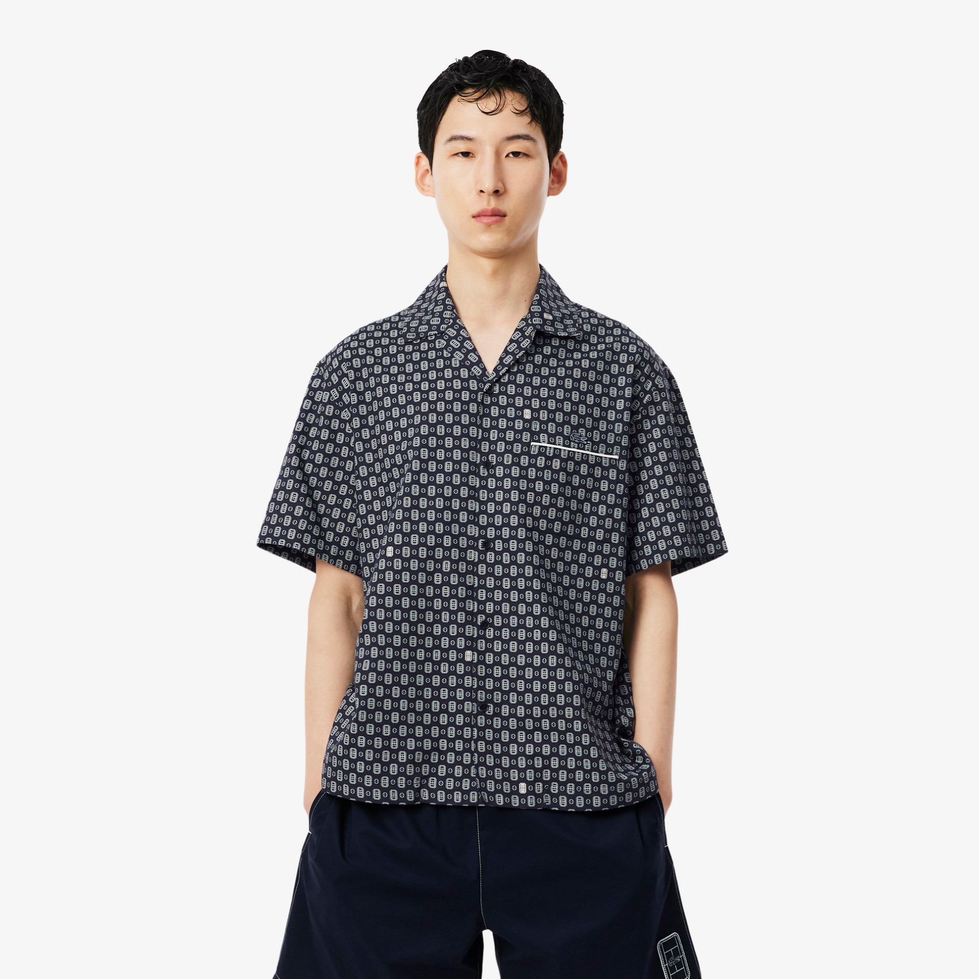 Εικόνα της Ανδρικό Printed Πουκάμισο Relaxed Fit 