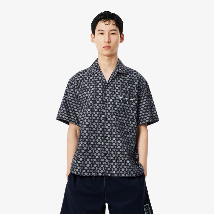 Εικόνα της Ανδρικό Printed Πουκάμισο Relaxed Fit 