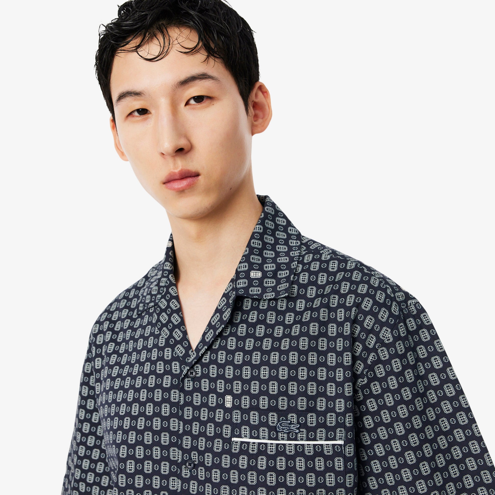 Εικόνα της Ανδρικό Printed Πουκάμισο Relaxed Fit 