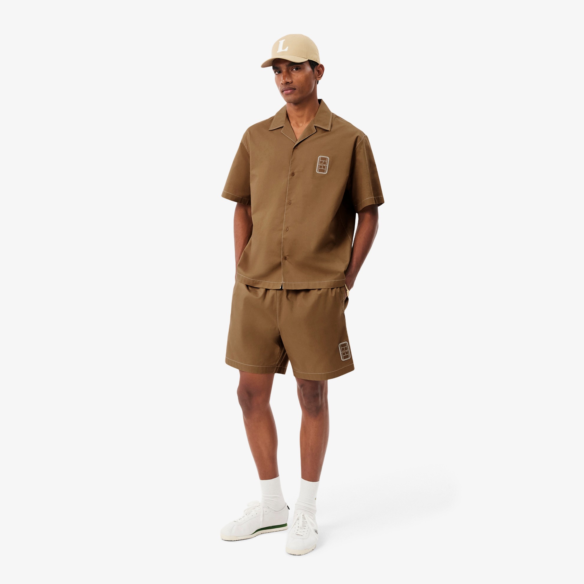 Εικόνα της Ανδρικό Κοντομάνικο Πουκάμισο Relaxed Fit 