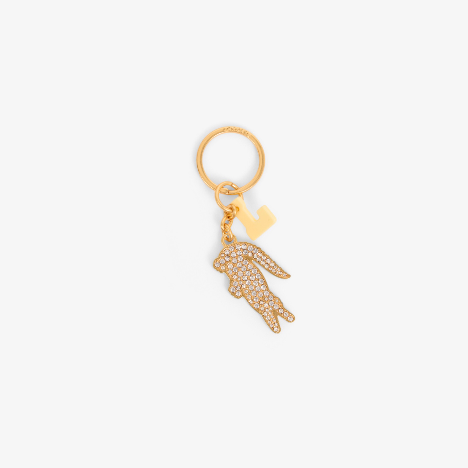 Εικόνα της Diamanté Crocodile L Charm Key Ring