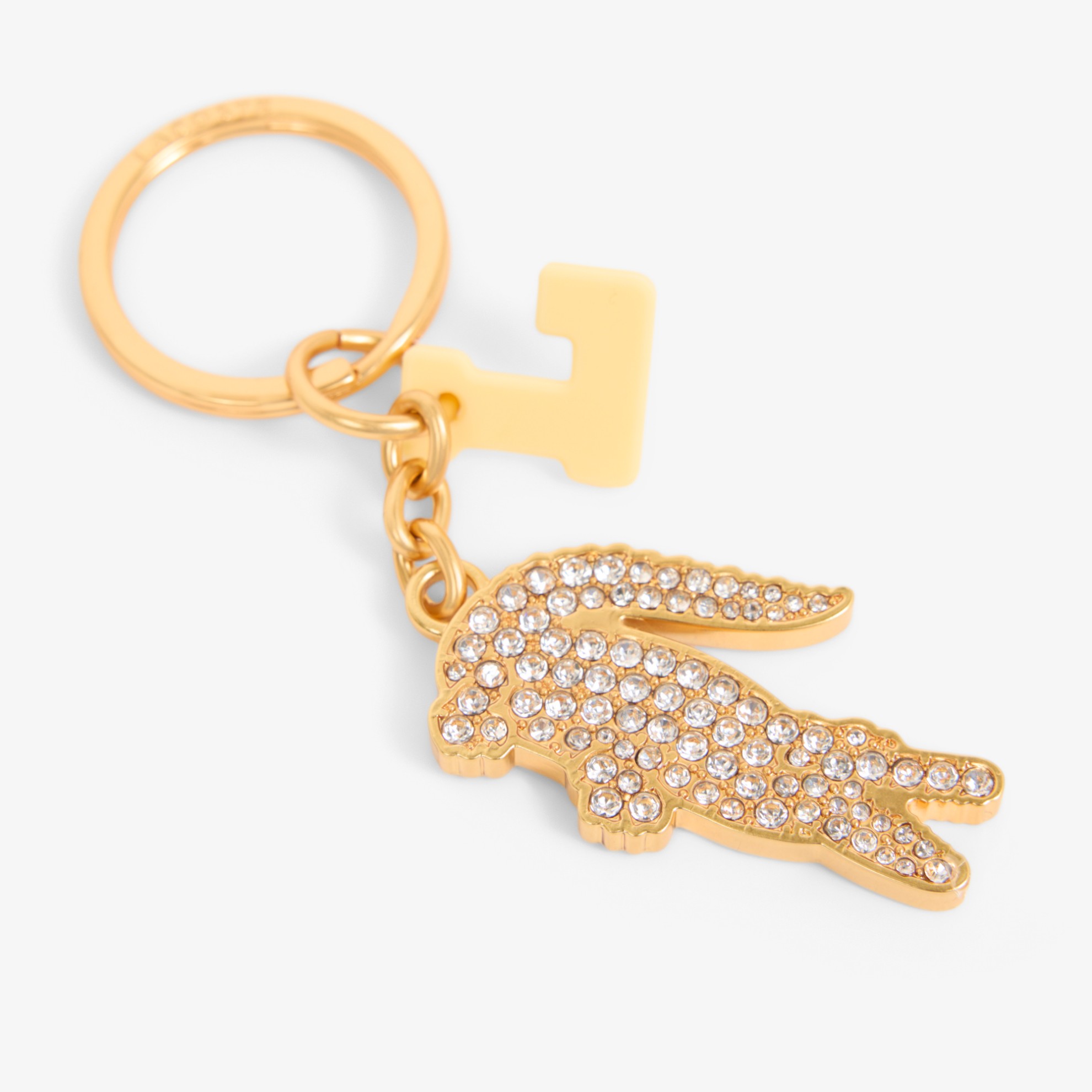 Εικόνα της Diamanté Crocodile L Charm Key Ring