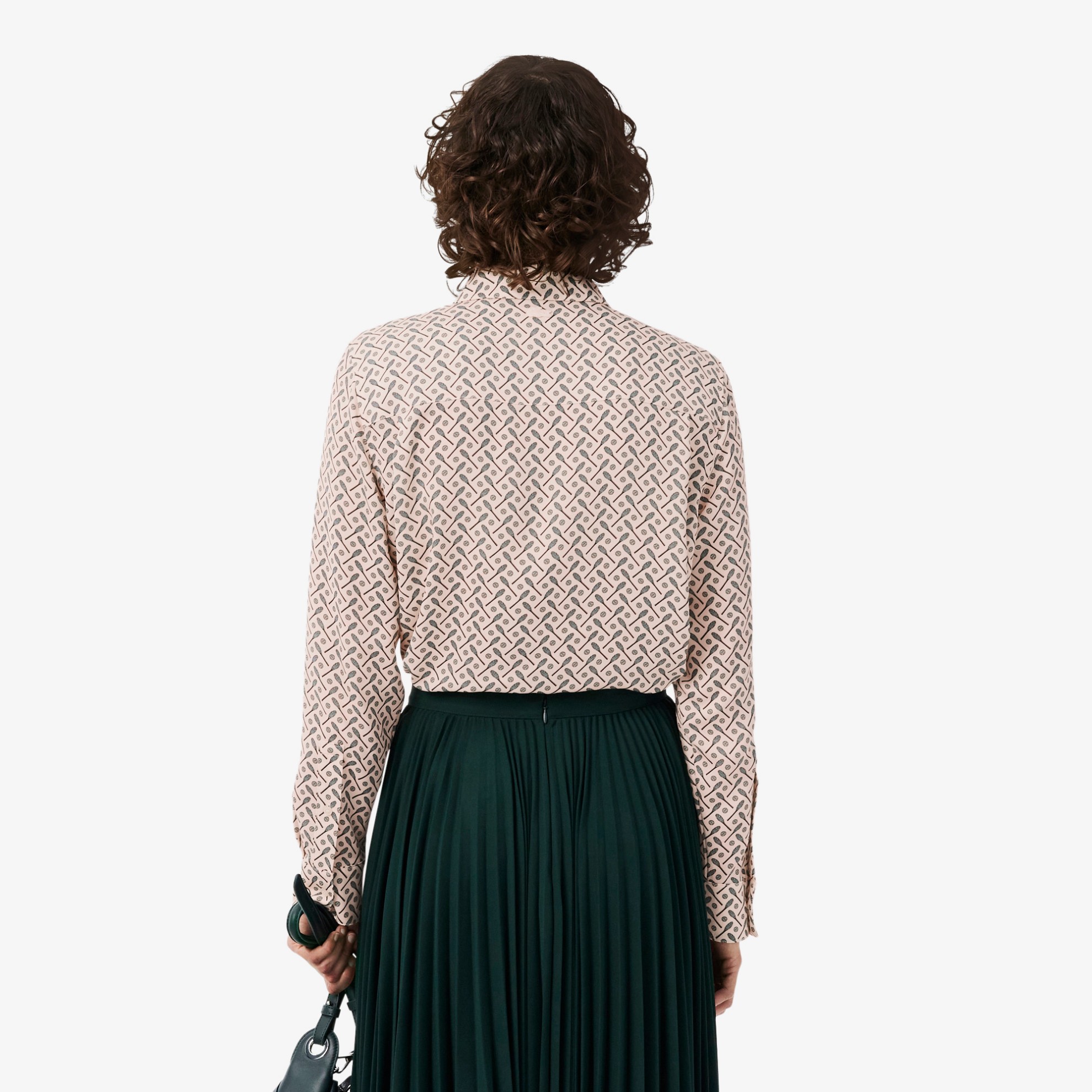 Εικόνα της Γυναικείο Printed Popover Πουκάμισο Regular Fit 
