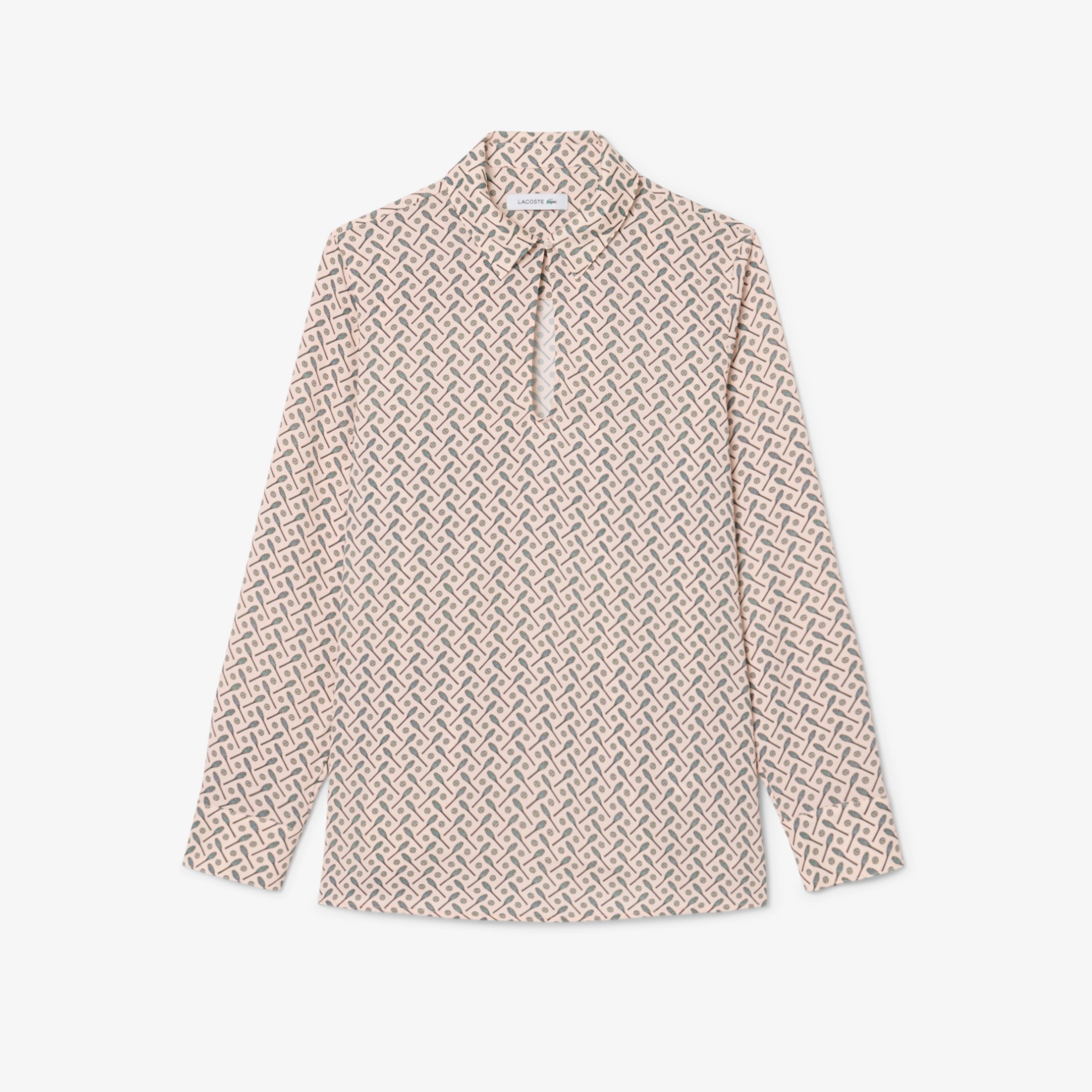 Εικόνα της Γυναικείο Printed Popover Πουκάμισο Regular Fit 