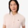 Εικόνα της Γυναικεία Pointelle Knit Polo Μπλούζα Slim Fit 
