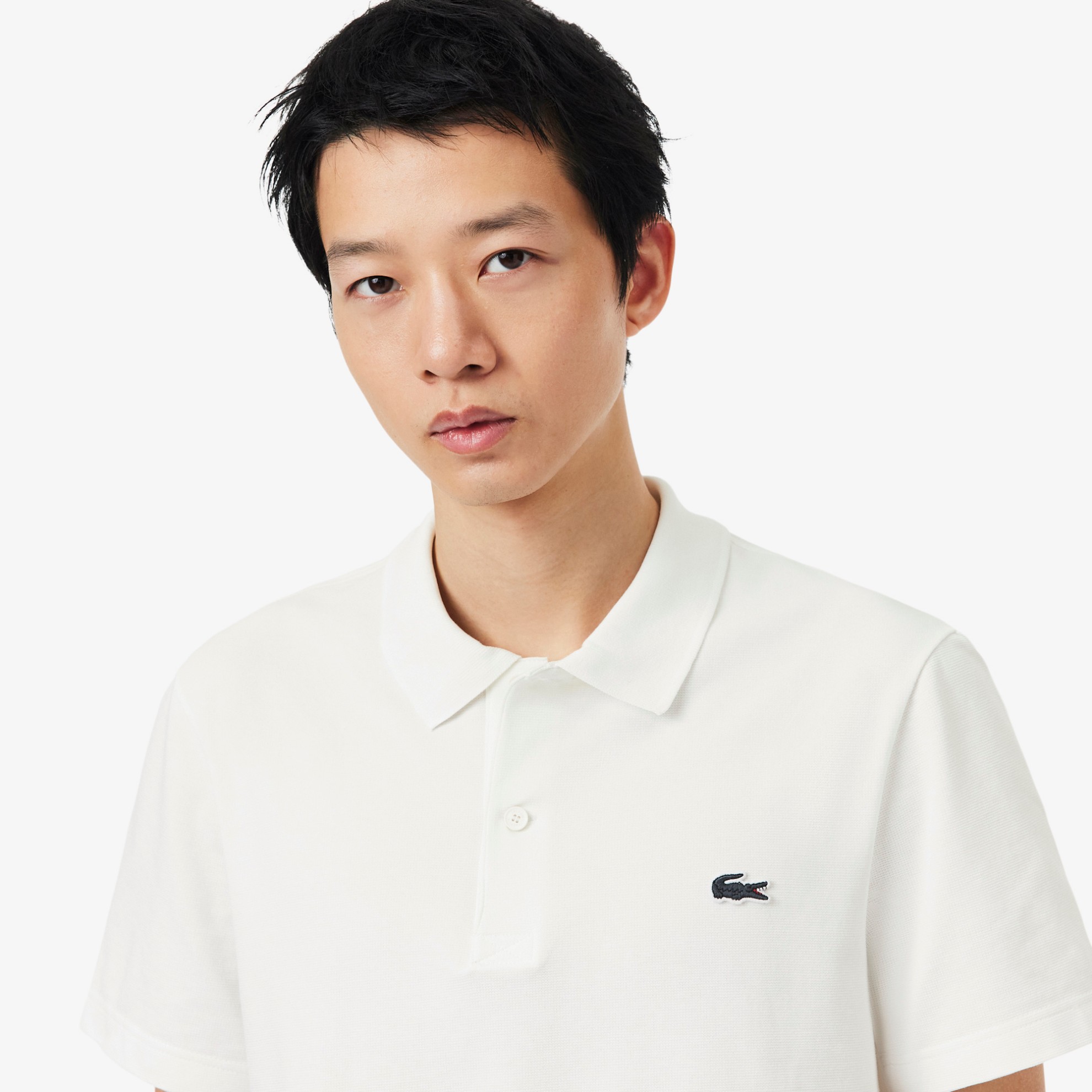 Εικόνα της Ανδρική Cotton Blend Polo Μπλούζα Regular Fit 