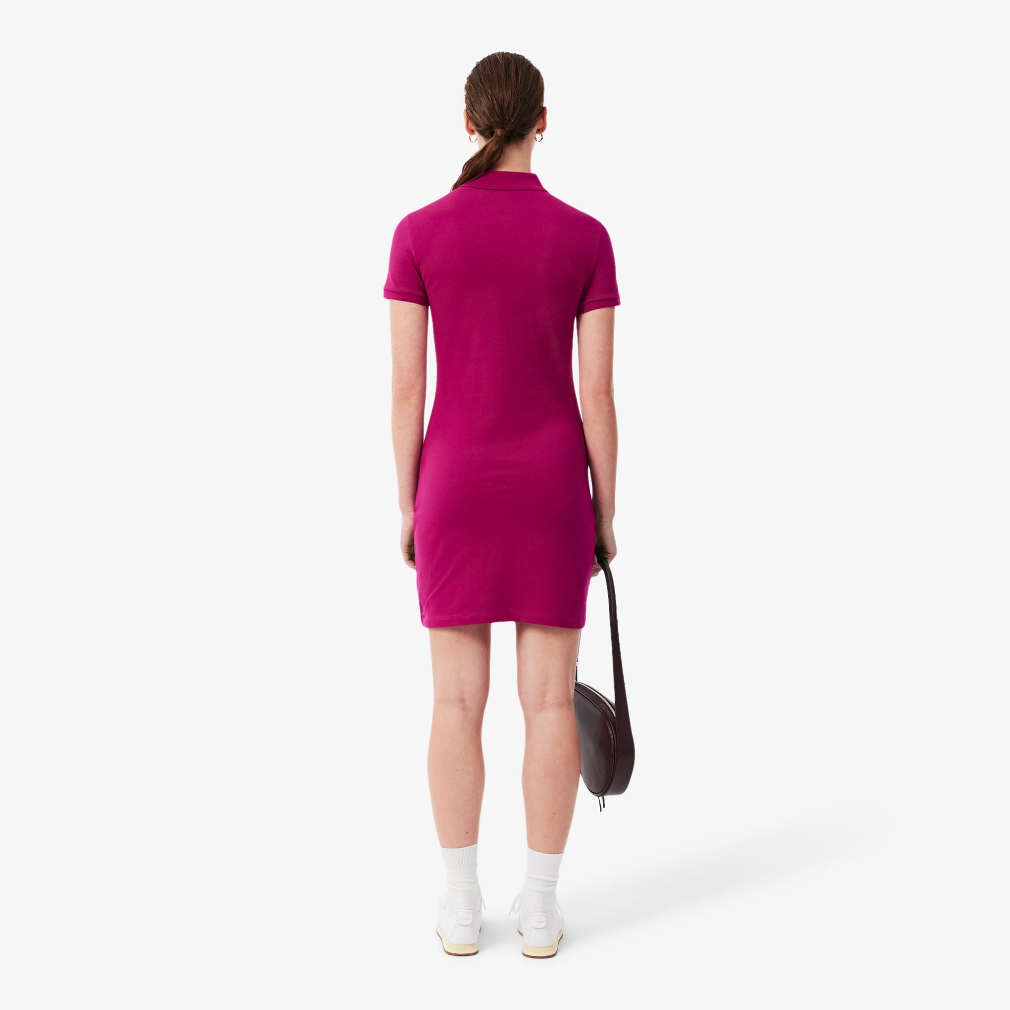 Εικόνα της Γυναικείο Stretch Cotton Piqué Polo Φόρεμα