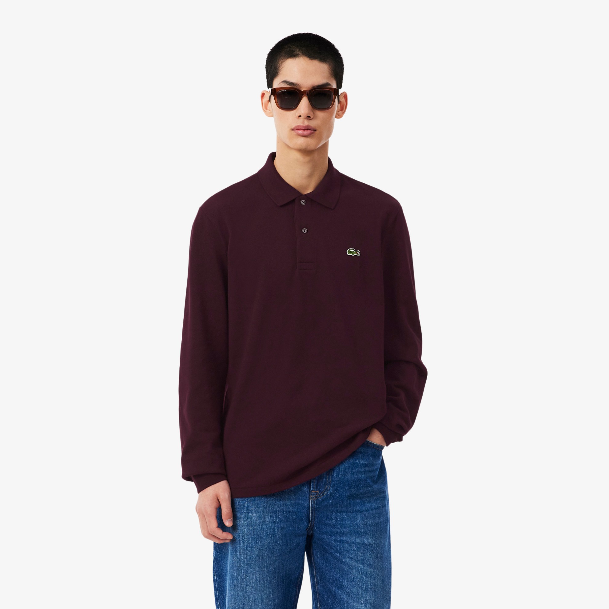 Εικόνα της Original L.12.12 Μακρυμάνικη Polo Μπλούζα