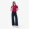 Εικόνα της Γυναικεία Stretch Cotton Piqué Polo Μπλούζα Slim Fit