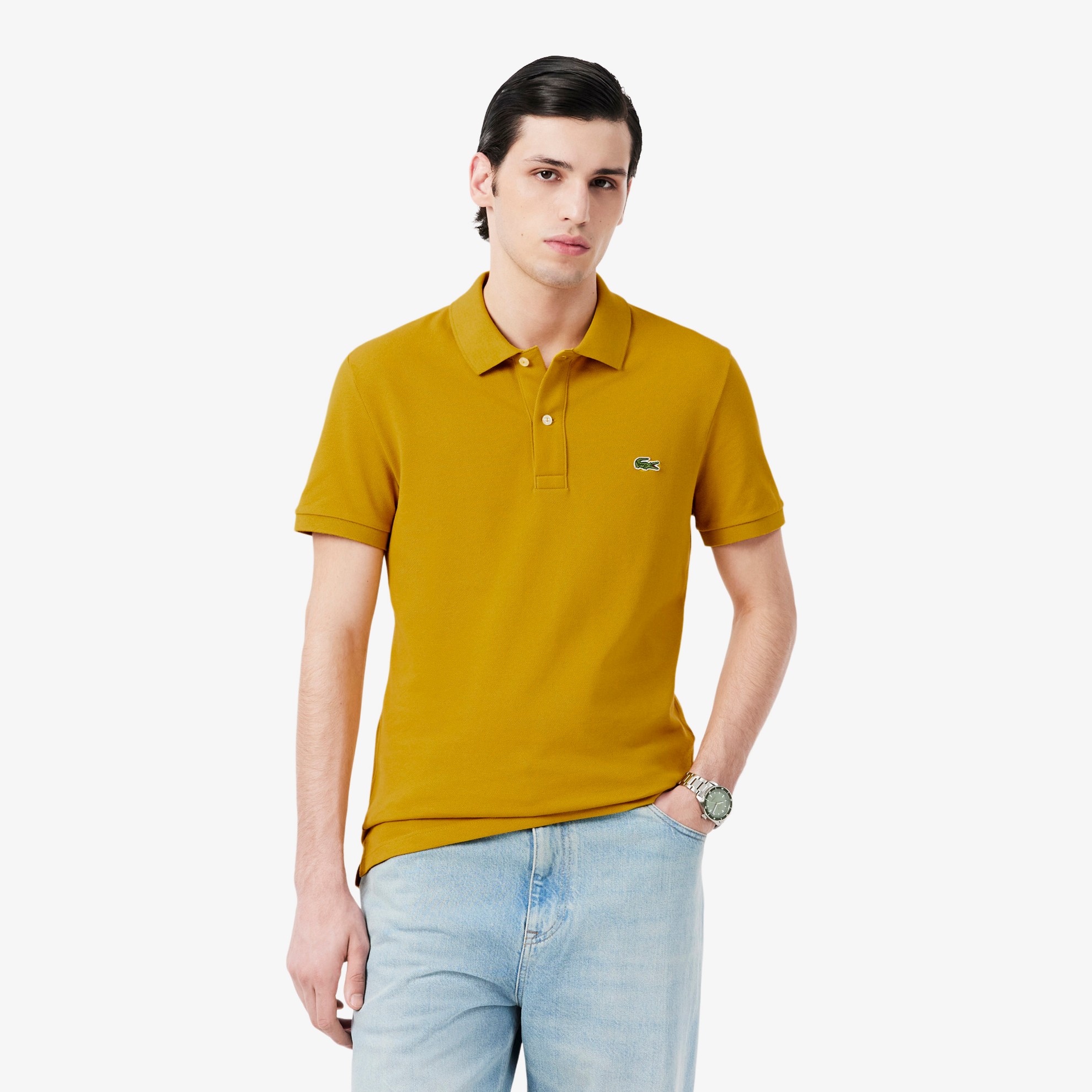Εικόνα της Ανδρική Polo Μπλούζα Petit Pique Slim Fit