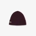 Unisex Lacoste Ribbed Μάλλινος Σκούφος