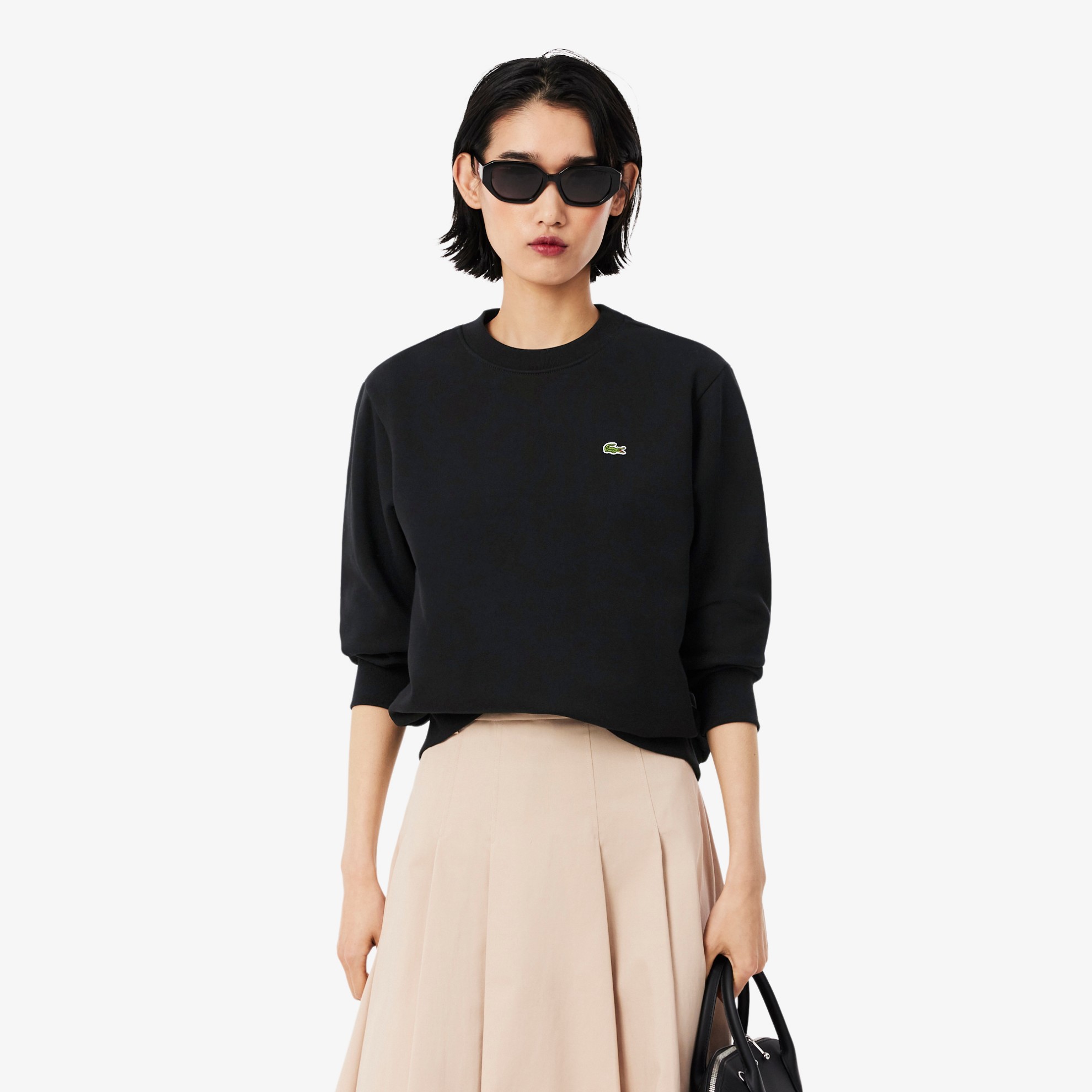 Εικόνα της Γυναικείο Relaxed Fit Fleece Crew Neck  Φούτερ 