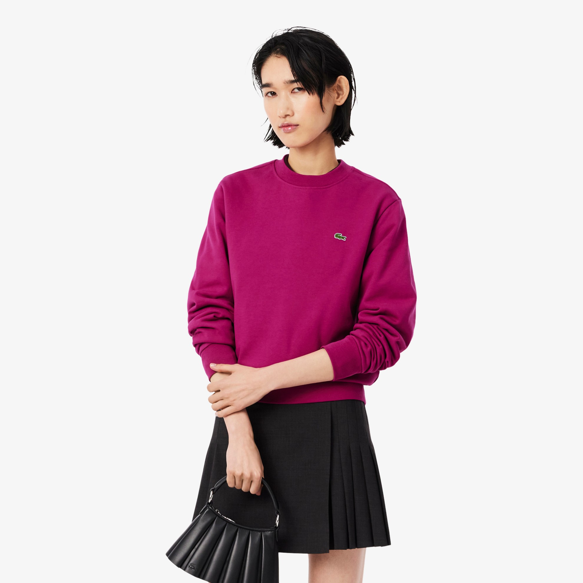 Εικόνα της Γυναικείο Relaxed Fit Fleece Crew Neck  Φούτερ 