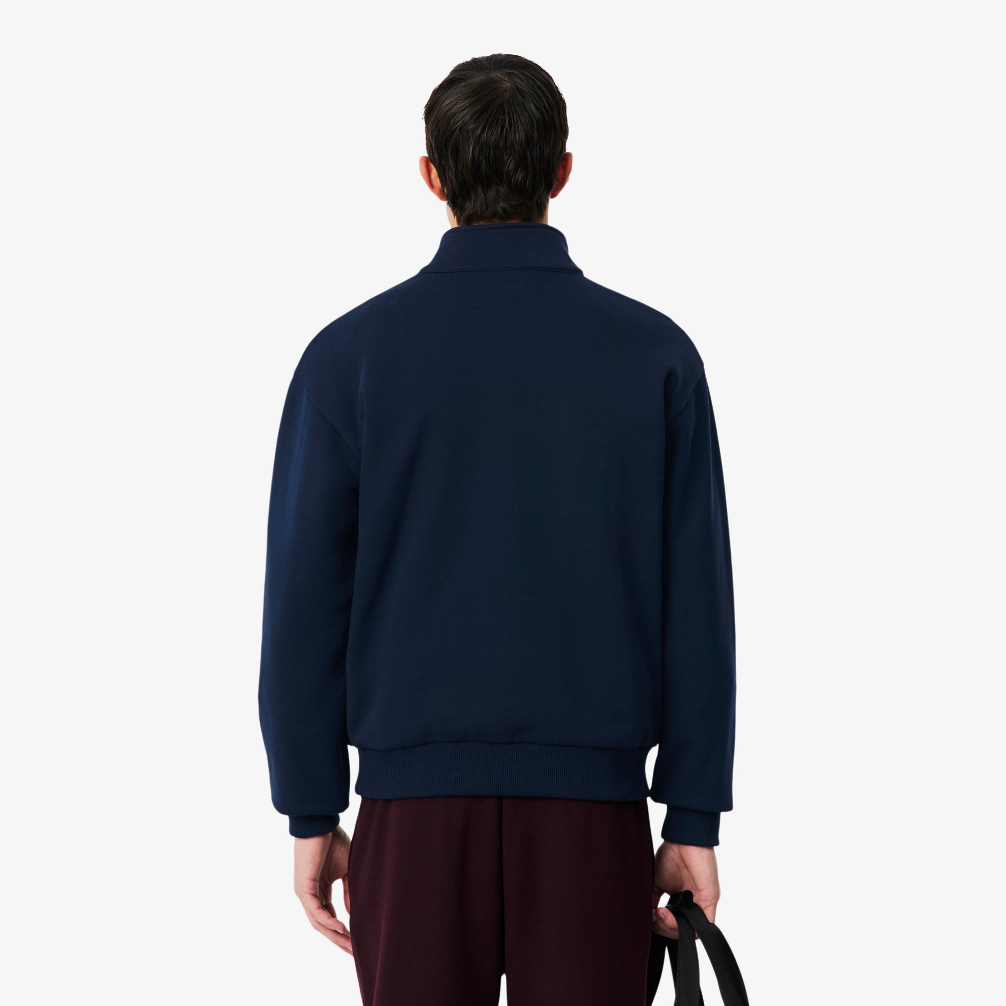 Εικόνα της Ανδρικό Fleece Zip Neck Φούτερ 