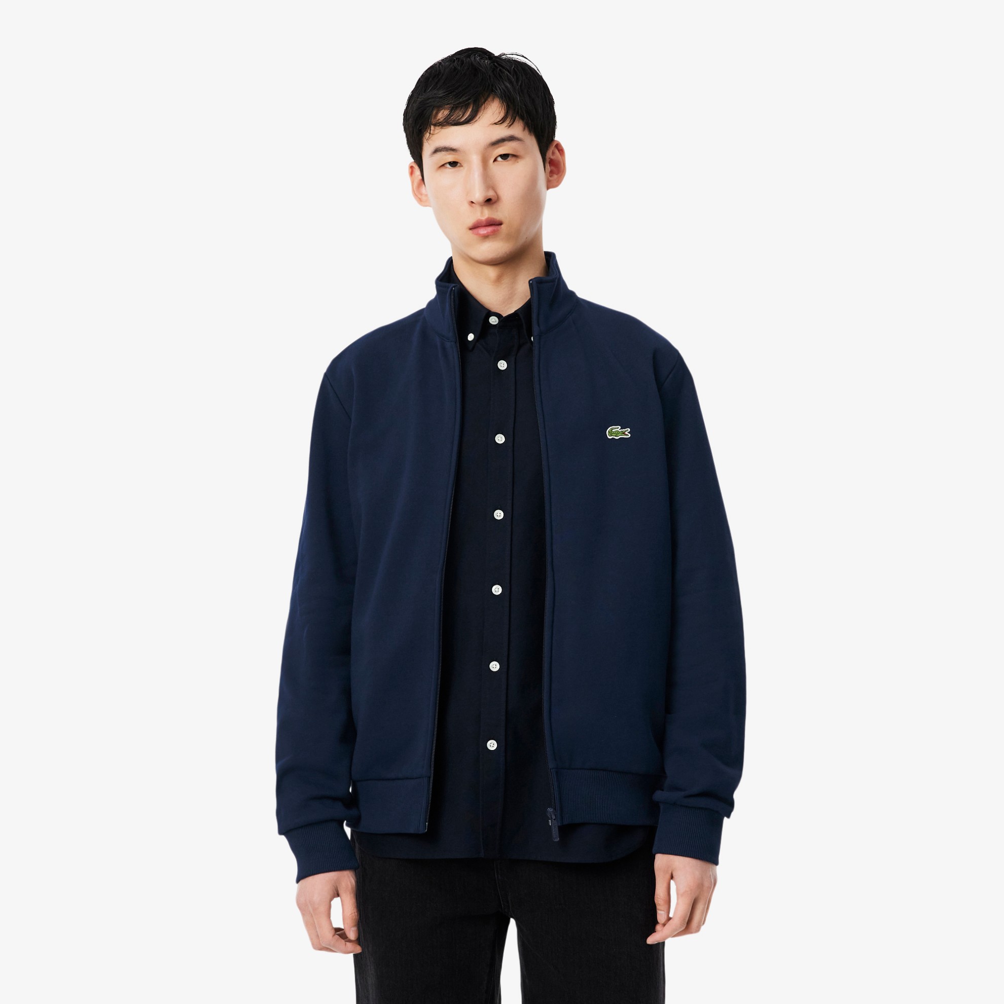 Εικόνα της Ανδρικό Zipped Fleece Φούτερ