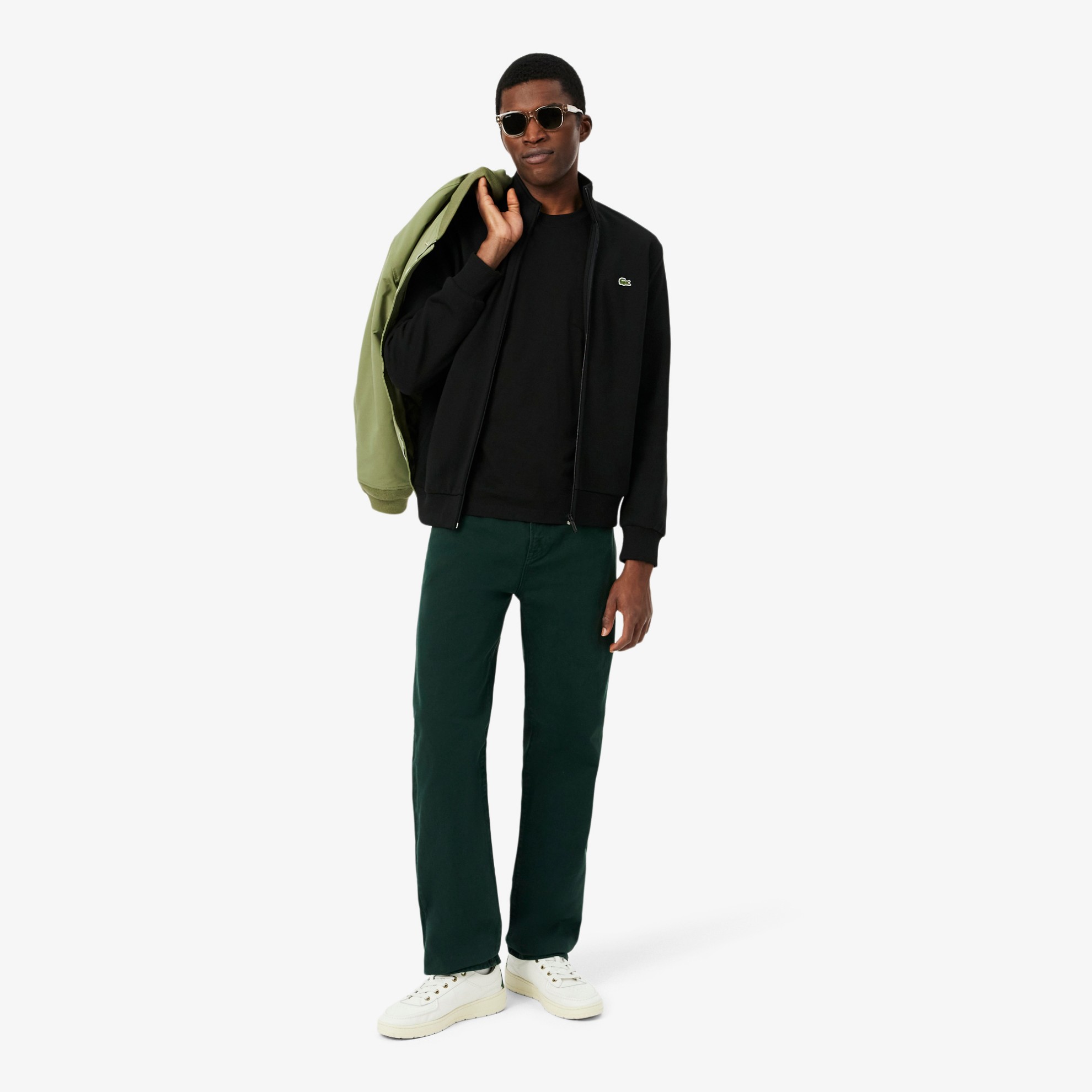 Εικόνα της Ανδρικό Zipped Fleece Φούτερ