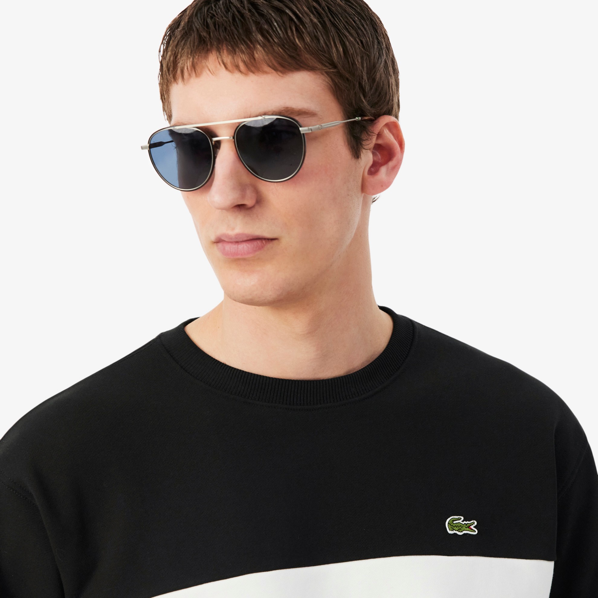 Εικόνα της Ανδρικό Colour-block Fleece Φούτερ 