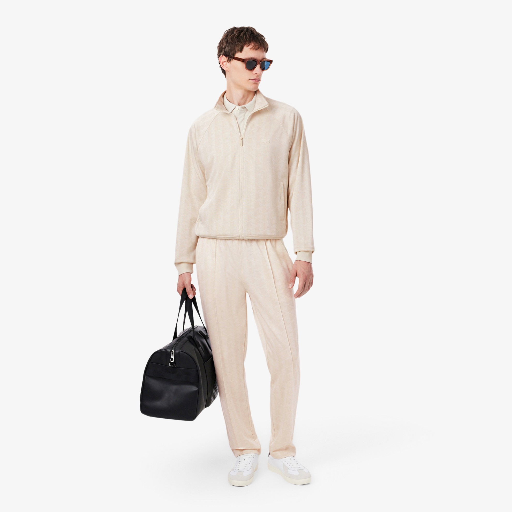 Εικόνα της Ανδρικό Monogram Jacquard Zipped Jacket