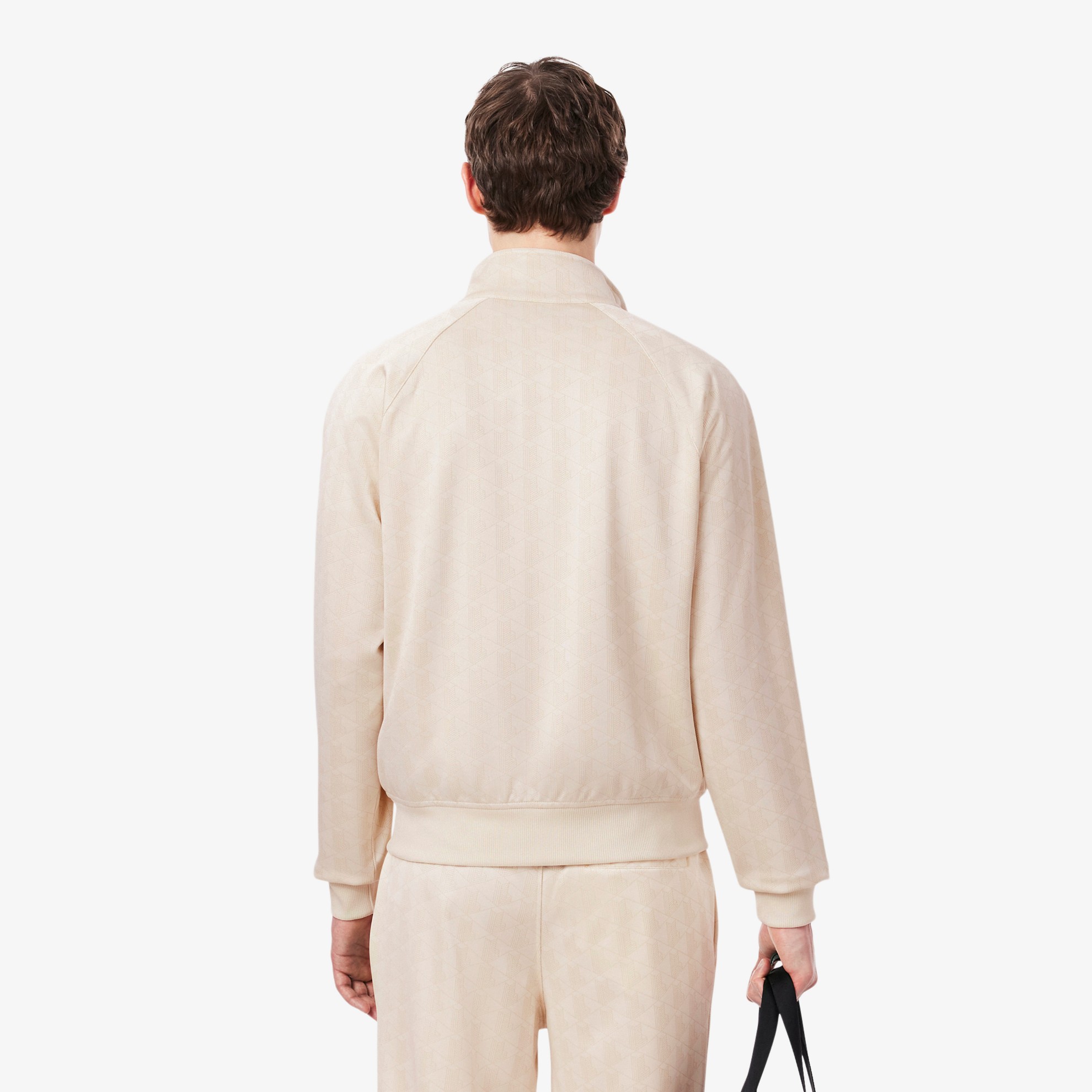 Εικόνα της Ανδρικό Monogram Jacquard Zipped Jacket