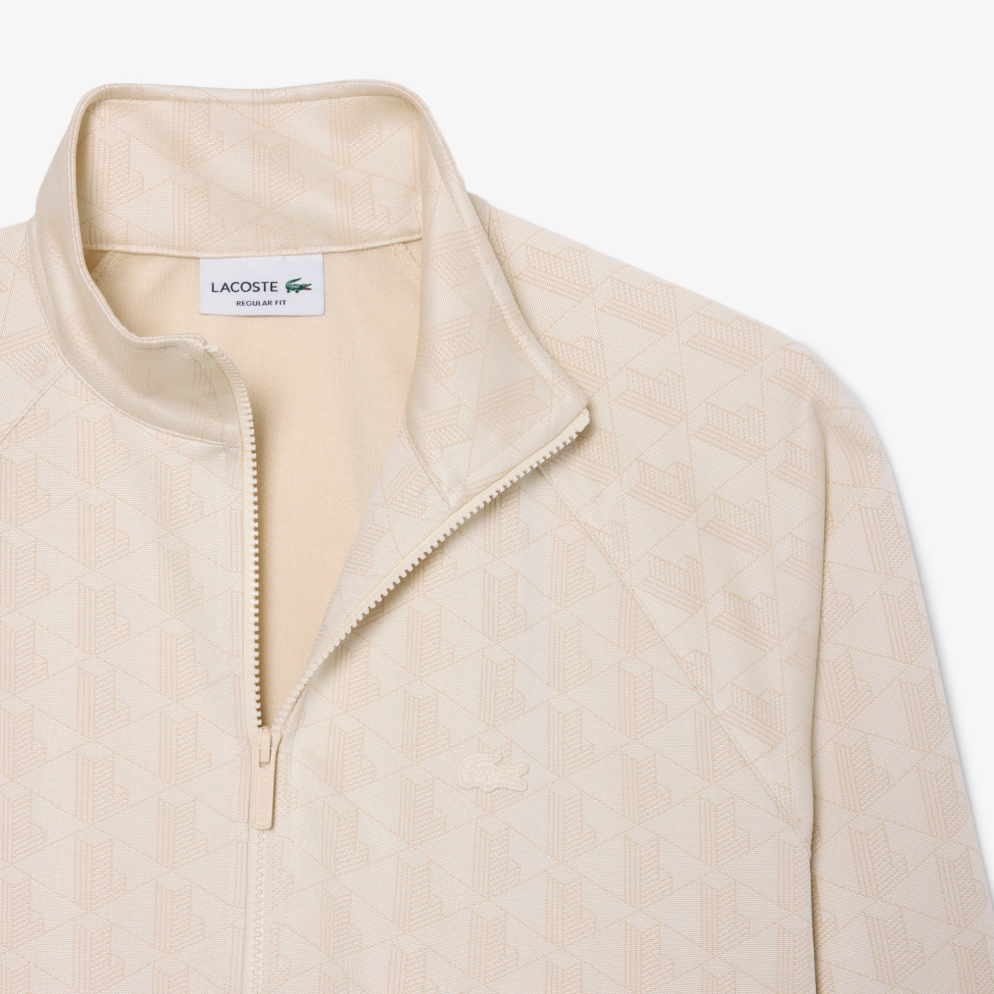 Εικόνα της Ανδρικό Monogram Jacquard Zipped Jacket