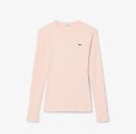 Γυναικείο Μακρυμάνικο Βαμβακερό Ribbed T-shirt