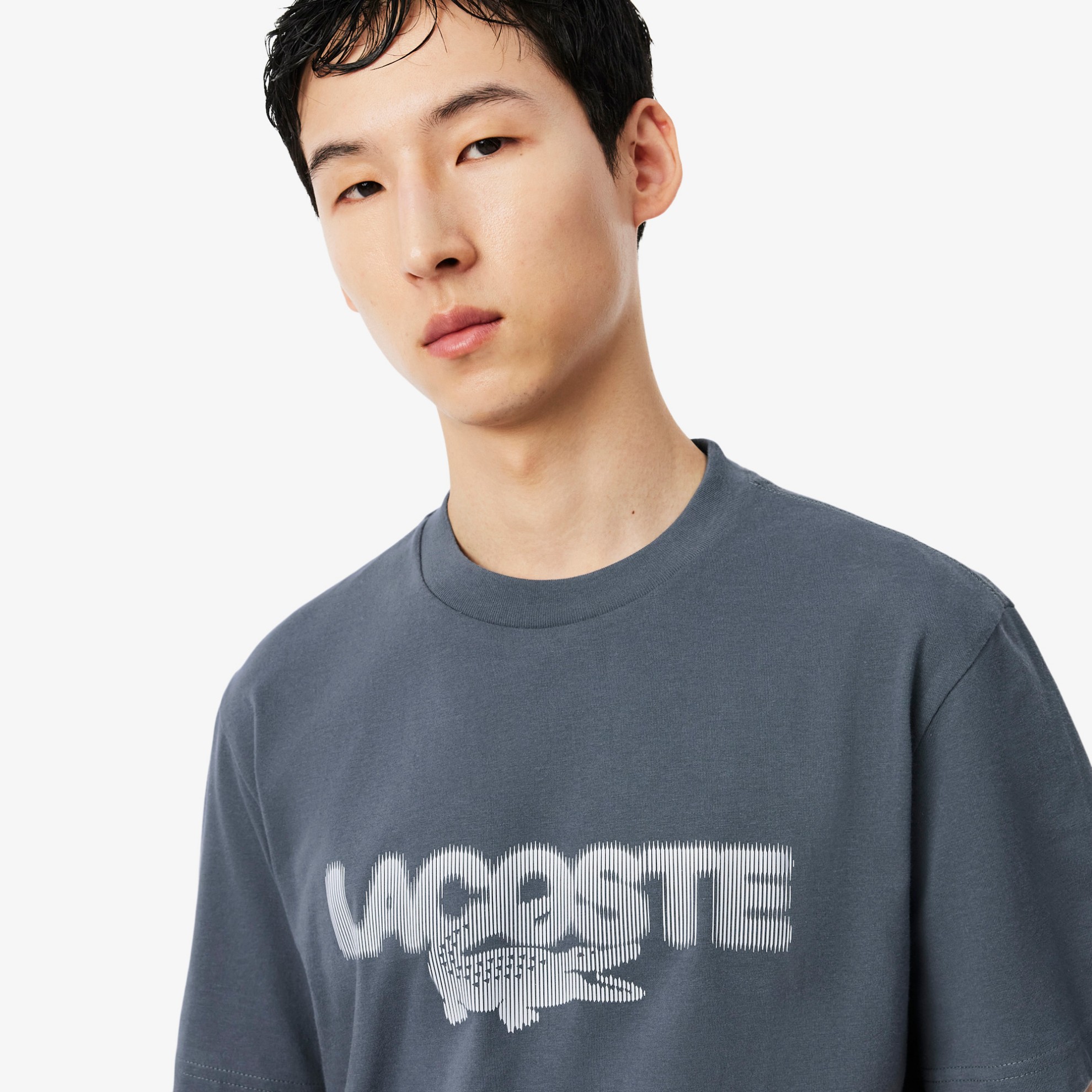 Εικόνα της Ανδρικό Printed Cotton Jersey T-shirt