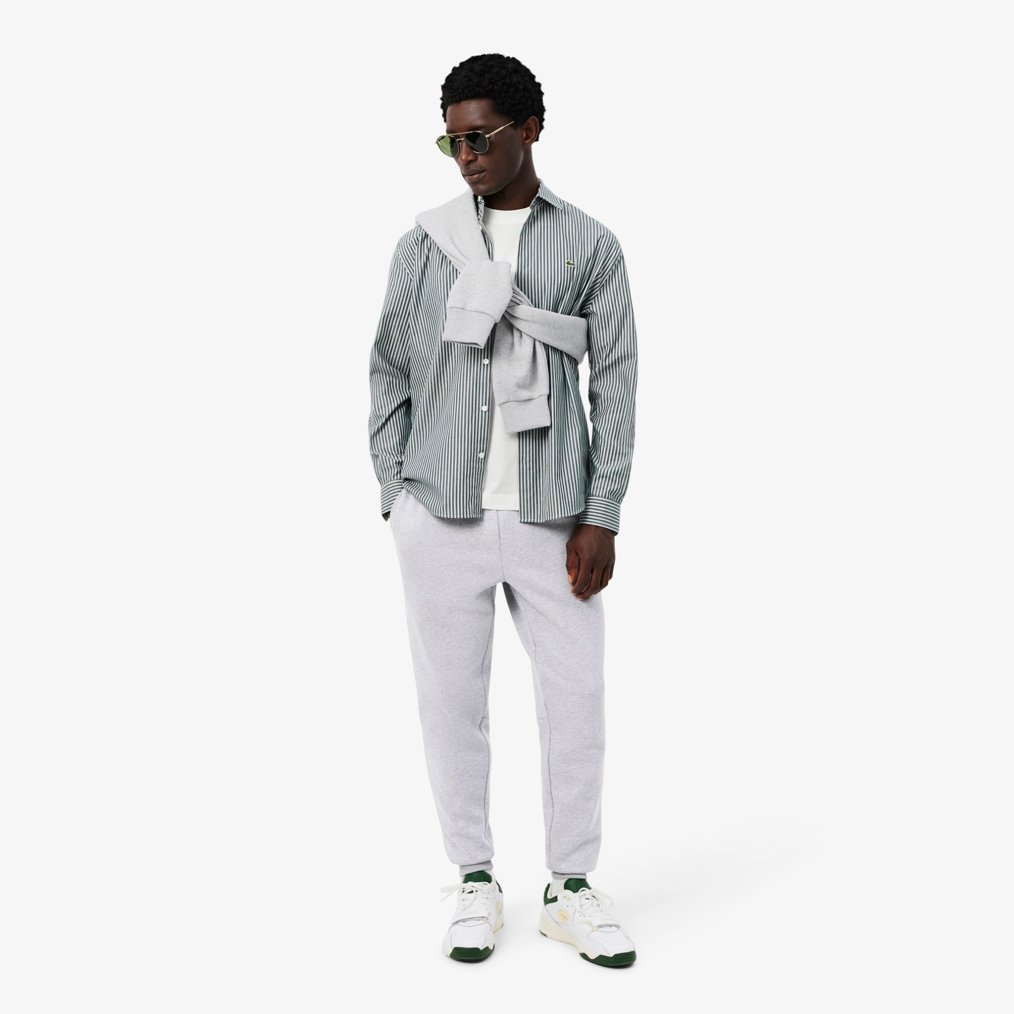 Εικόνα της Ανδρικό Tapered Fit Fleece Παντελόνι Φόρμας 