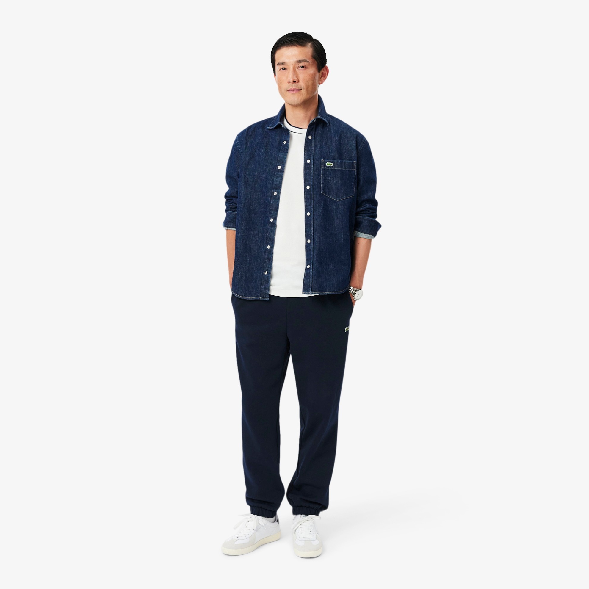 Εικόνα της Ανδρικό Fleece Παντελόνι Φόρμας Regular Fit 