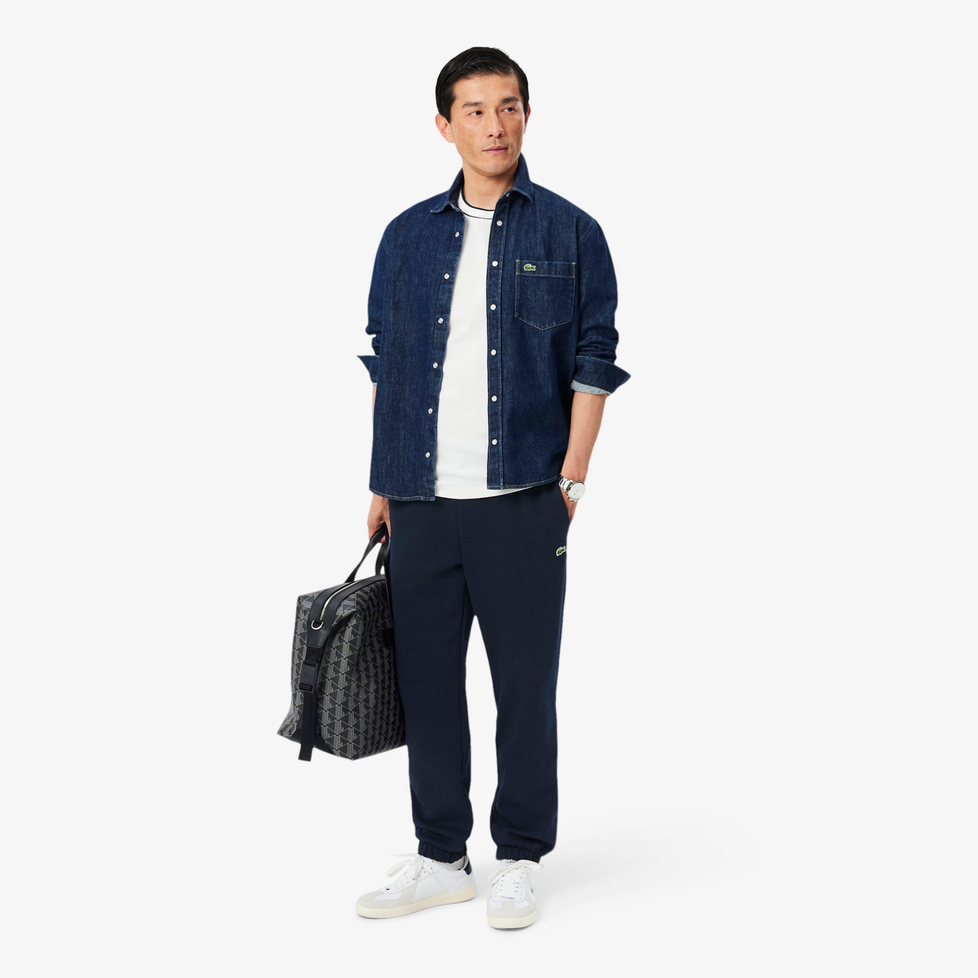 Εικόνα της Ανδρικό Fleece Παντελόνι Φόρμας Regular Fit 