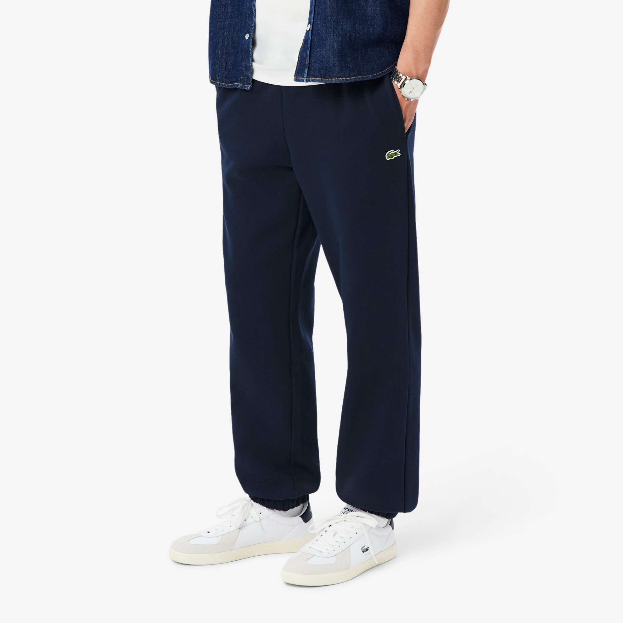 Εικόνα της Ανδρικό Fleece Παντελόνι Φόρμας Regular Fit 