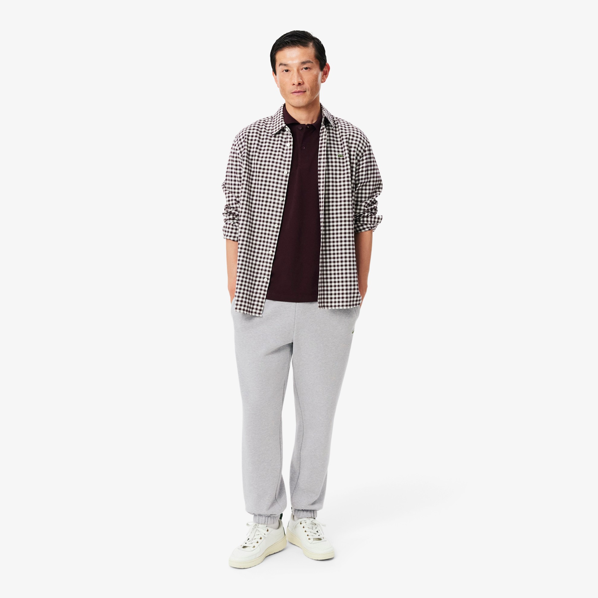 Εικόνα της Ανδρικό Regular Fit Fleece Παντελόνι Φόρμας 