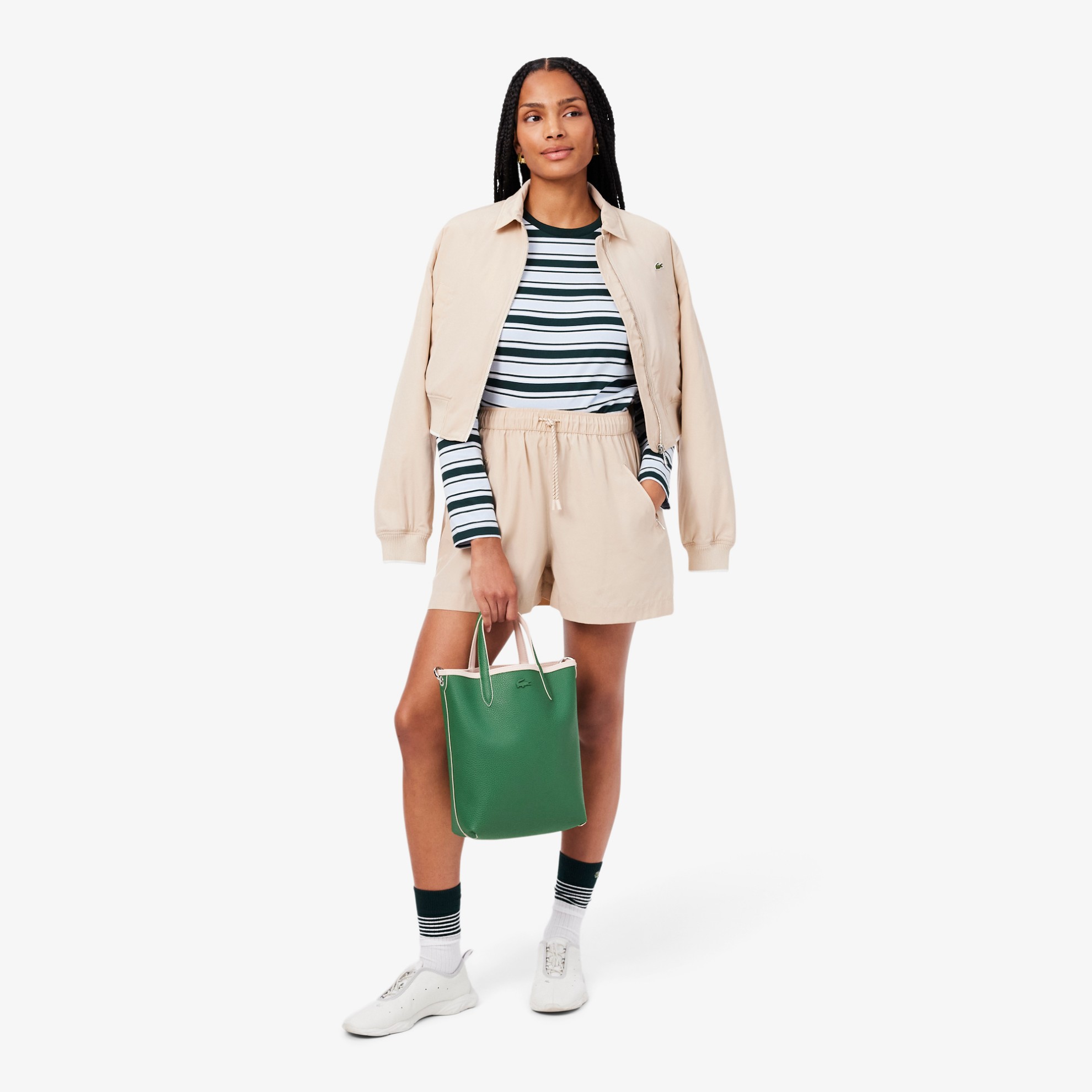 Εικόνα της Γυναικεία Anna Reversible Coated Canvas Tote Τσάντα