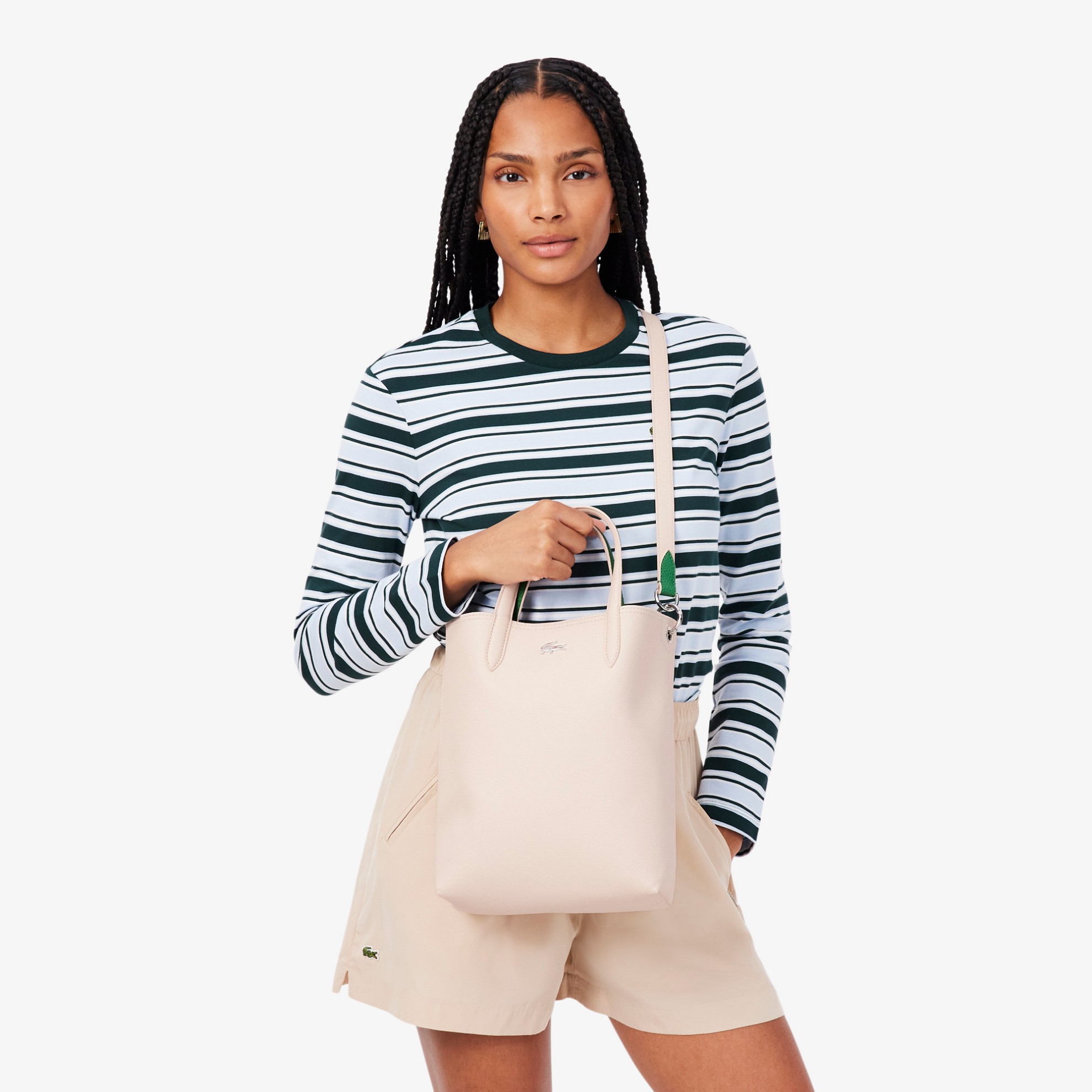 Εικόνα της Γυναικεία Anna Reversible Coated Canvas Tote Τσάντα