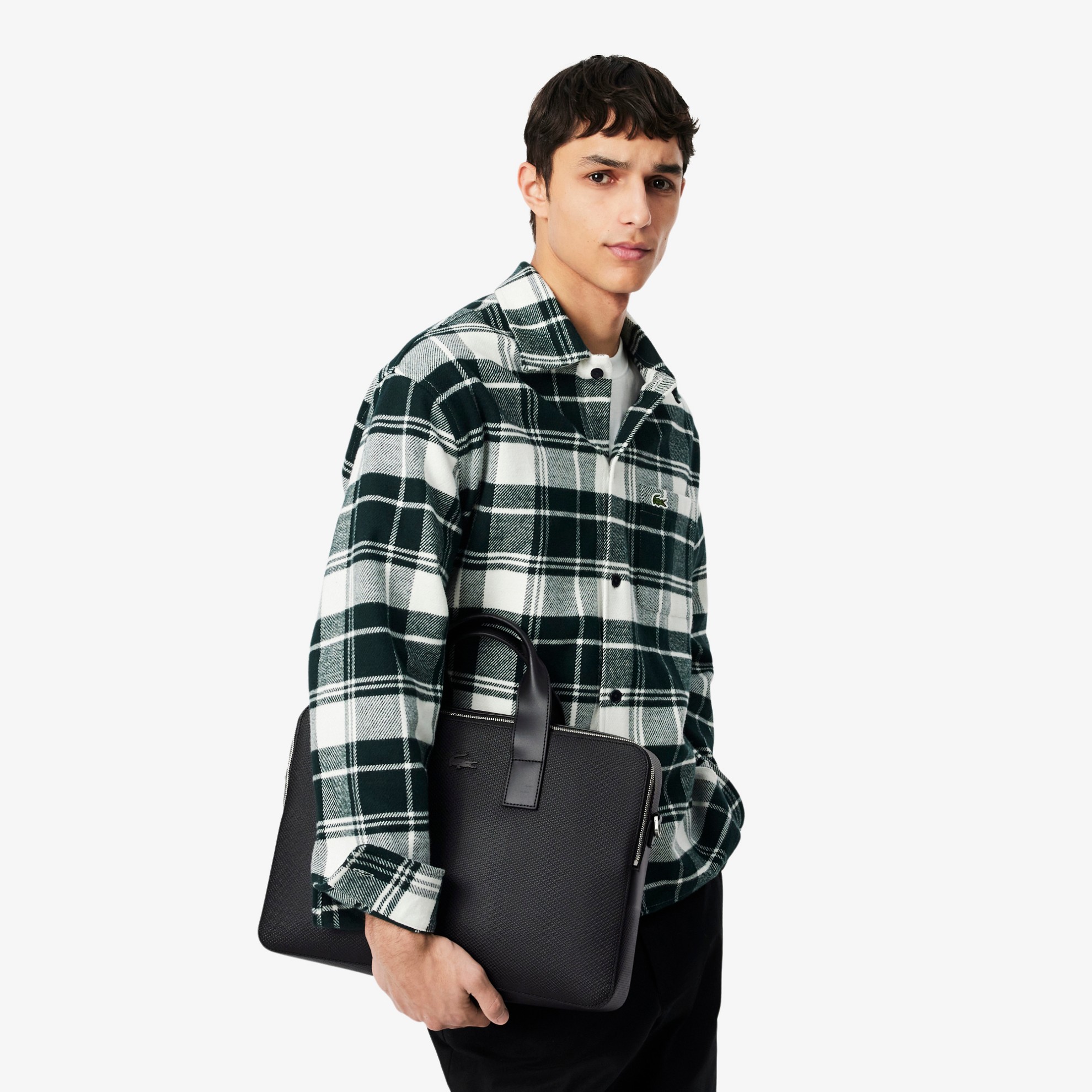 Εικόνα της Chantaco Leather Laptop Τσάντα