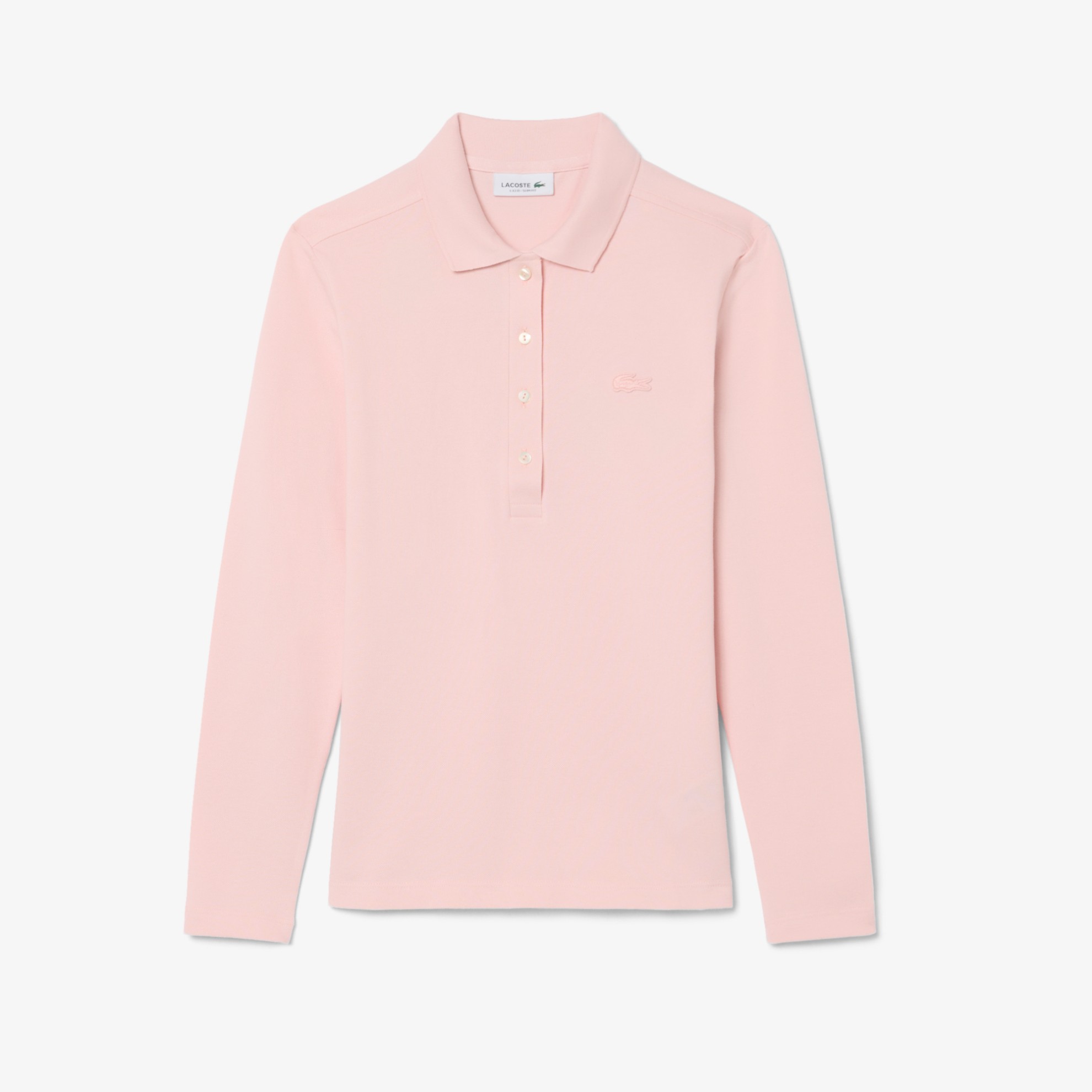 Εικόνα της Γυναικεία Stretch Piqué Lacoste Polo Μπλούζα Slim fit 