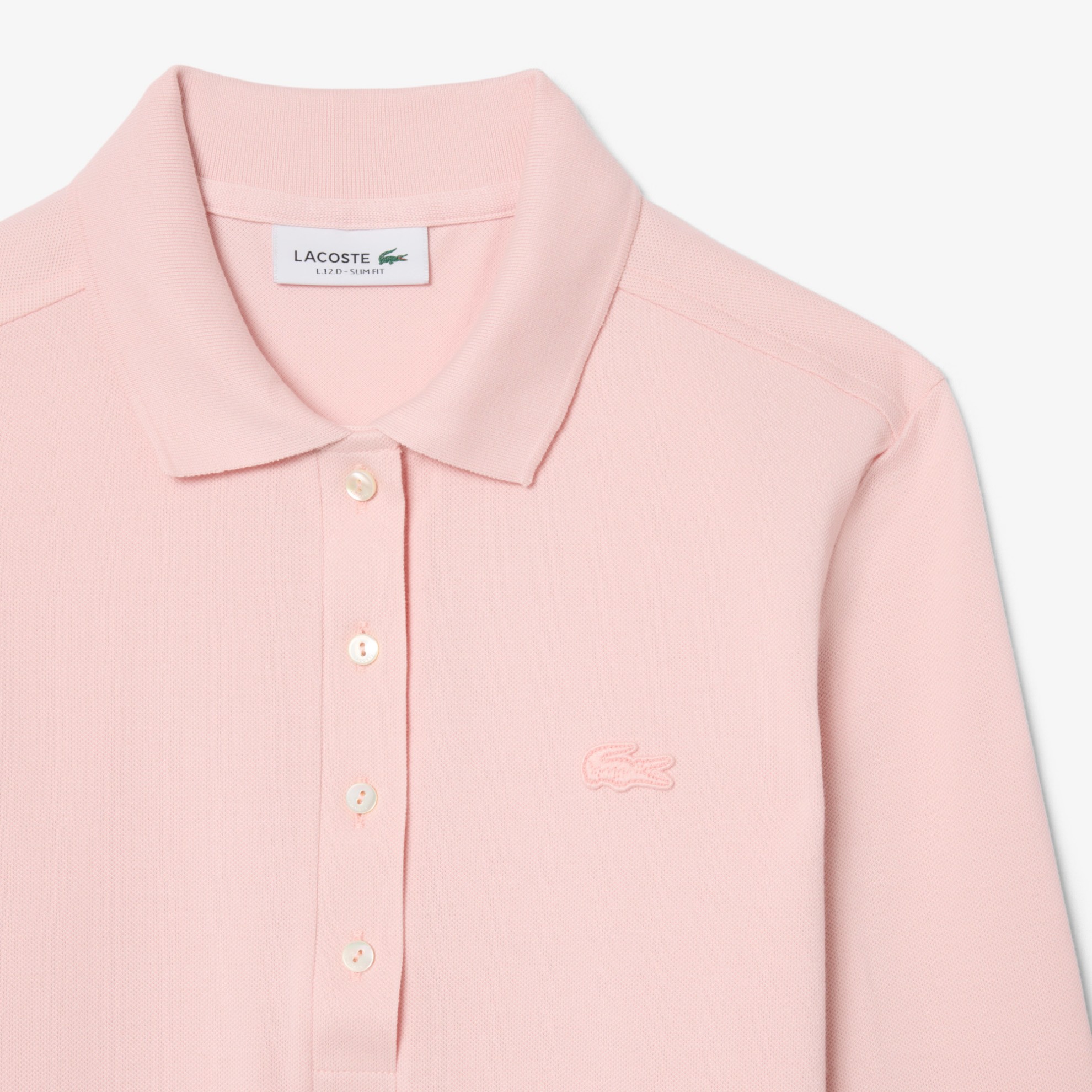Εικόνα της Γυναικεία Stretch Piqué Lacoste Polo Μπλούζα Slim fit 