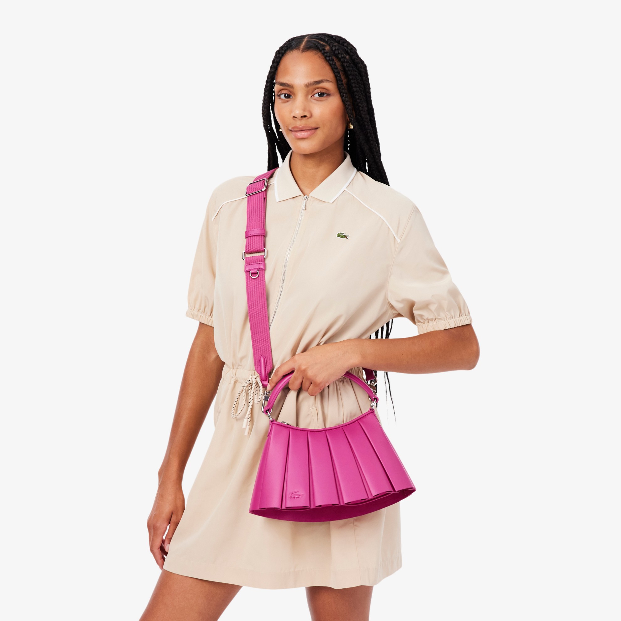 Εικόνα της Γυναικεία Small Runway Lenglen Δερμάτινη Τσάντα