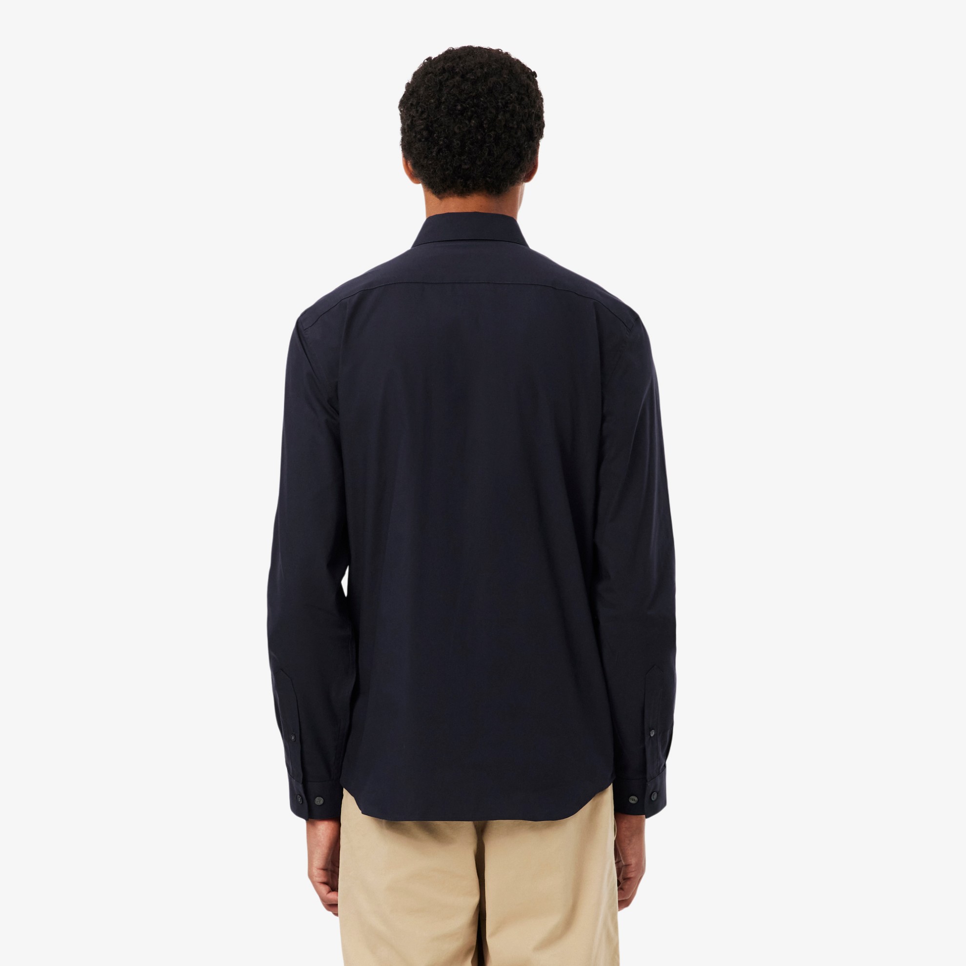 Εικόνα της Ανδρικό Stretch Poplin Πουκάμισο Slim Fit