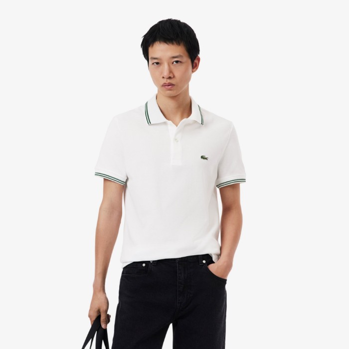 Εικόνα της Ανδρική Trim Accent L.12.12 Polo Μπλούζα Regular Fit 
