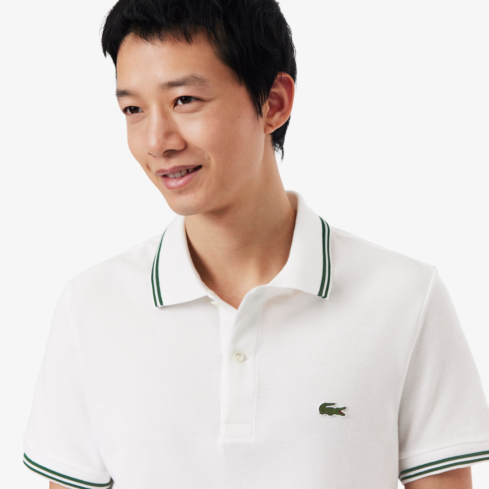 Εικόνα της Ανδρική Trim Accent L.12.12 Polo Μπλούζα Regular Fit 