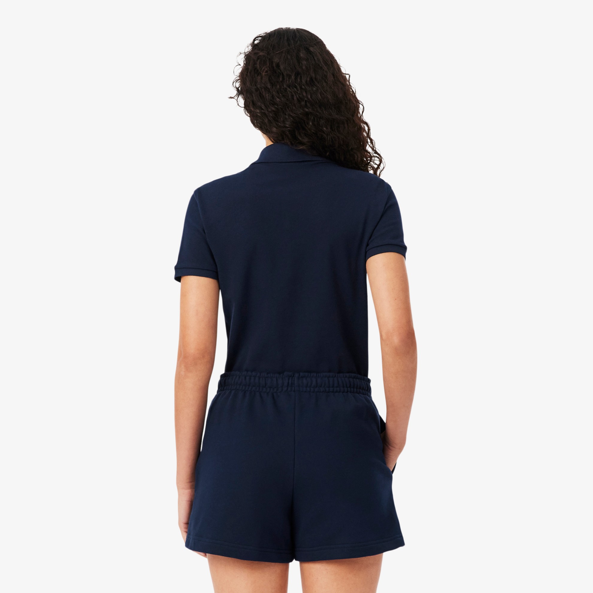 Εικόνα της Γυναικεία Stretch Cotton Piqué Polo Μπλούζα Slim Fit