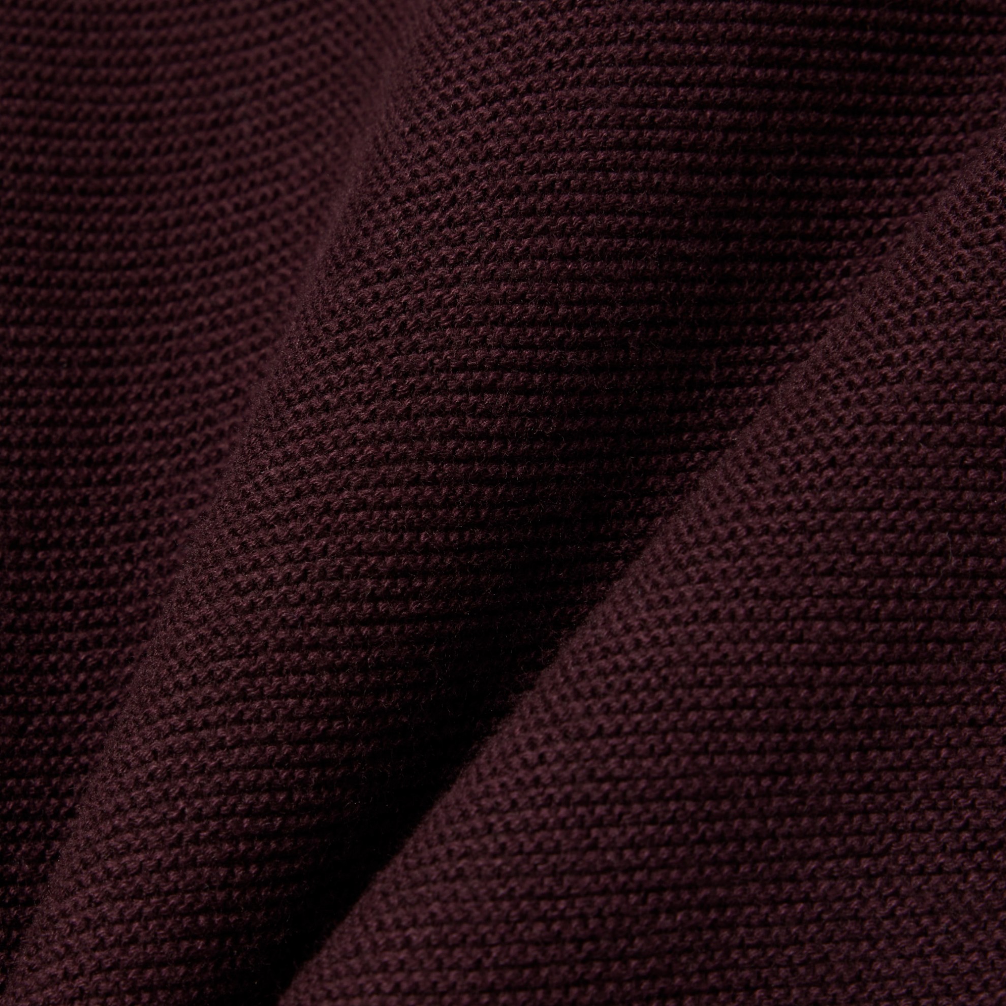 Εικόνα της Γυναικείο Cotton and Wool Blend Moss Stitch Cardigan