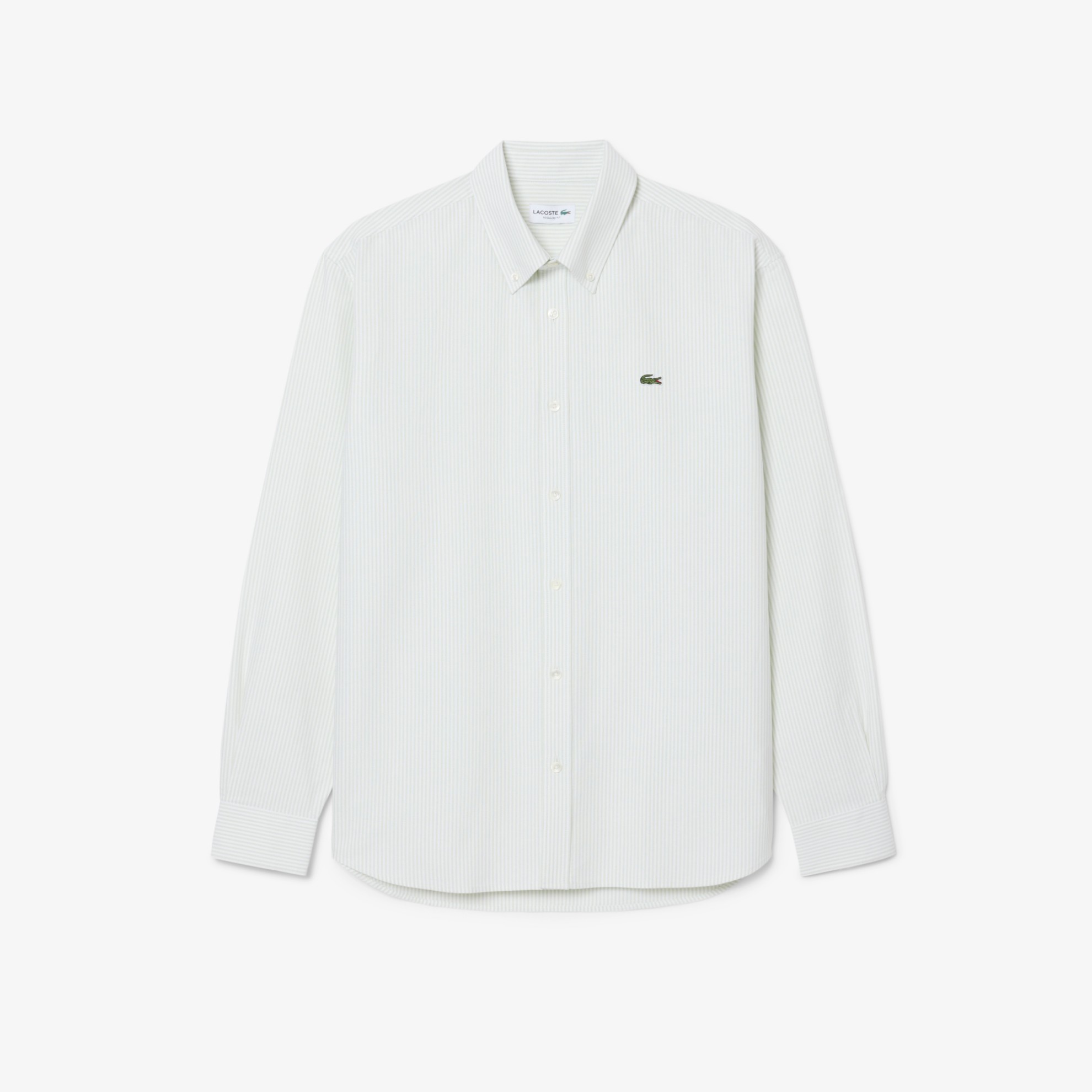 Εικόνα της Ανδρικό Striped Oxford Πουκάμισο Regular Fit 