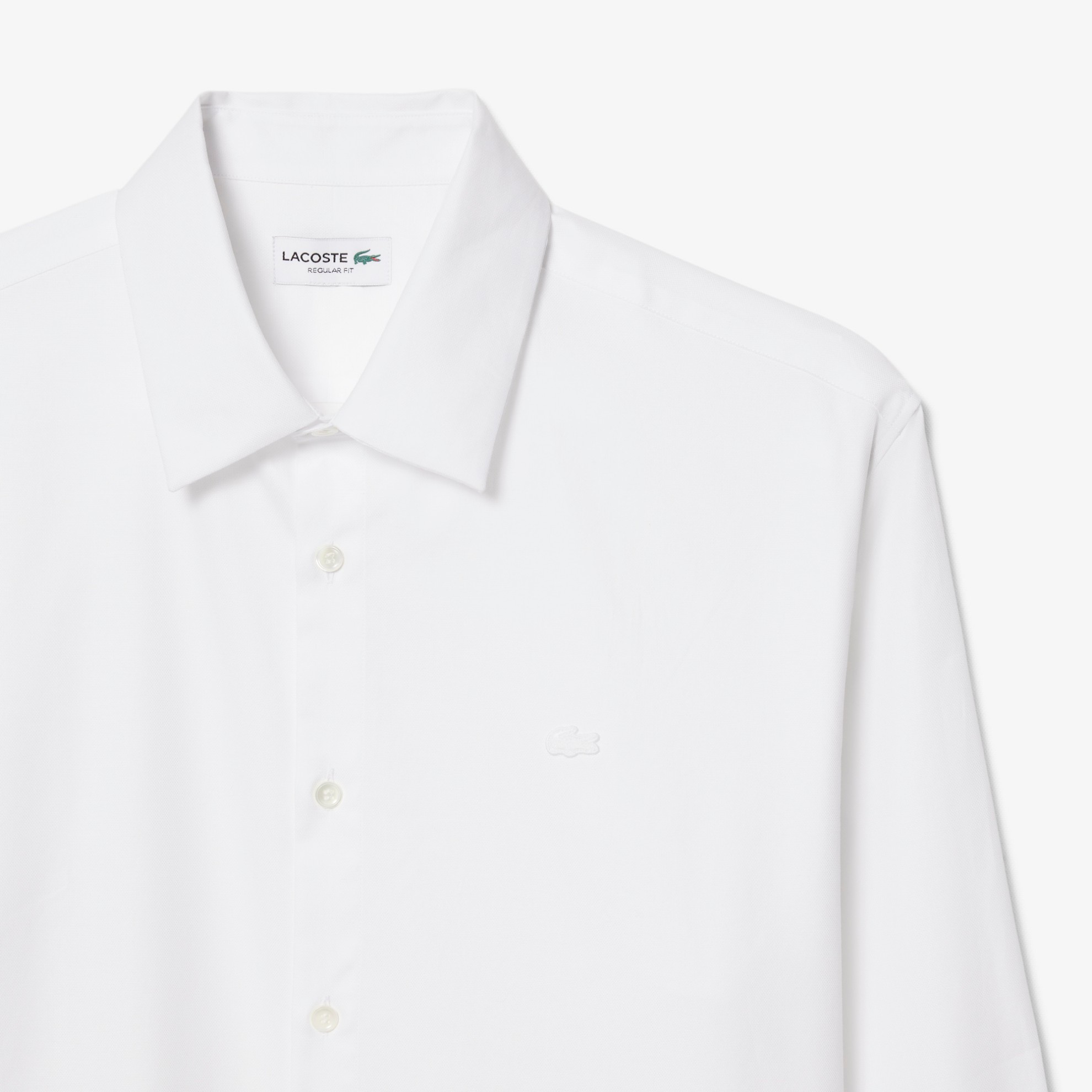Εικόνα της Ανδρικό Textured Βαμβακερό Πουκάμισο Regular Fit 