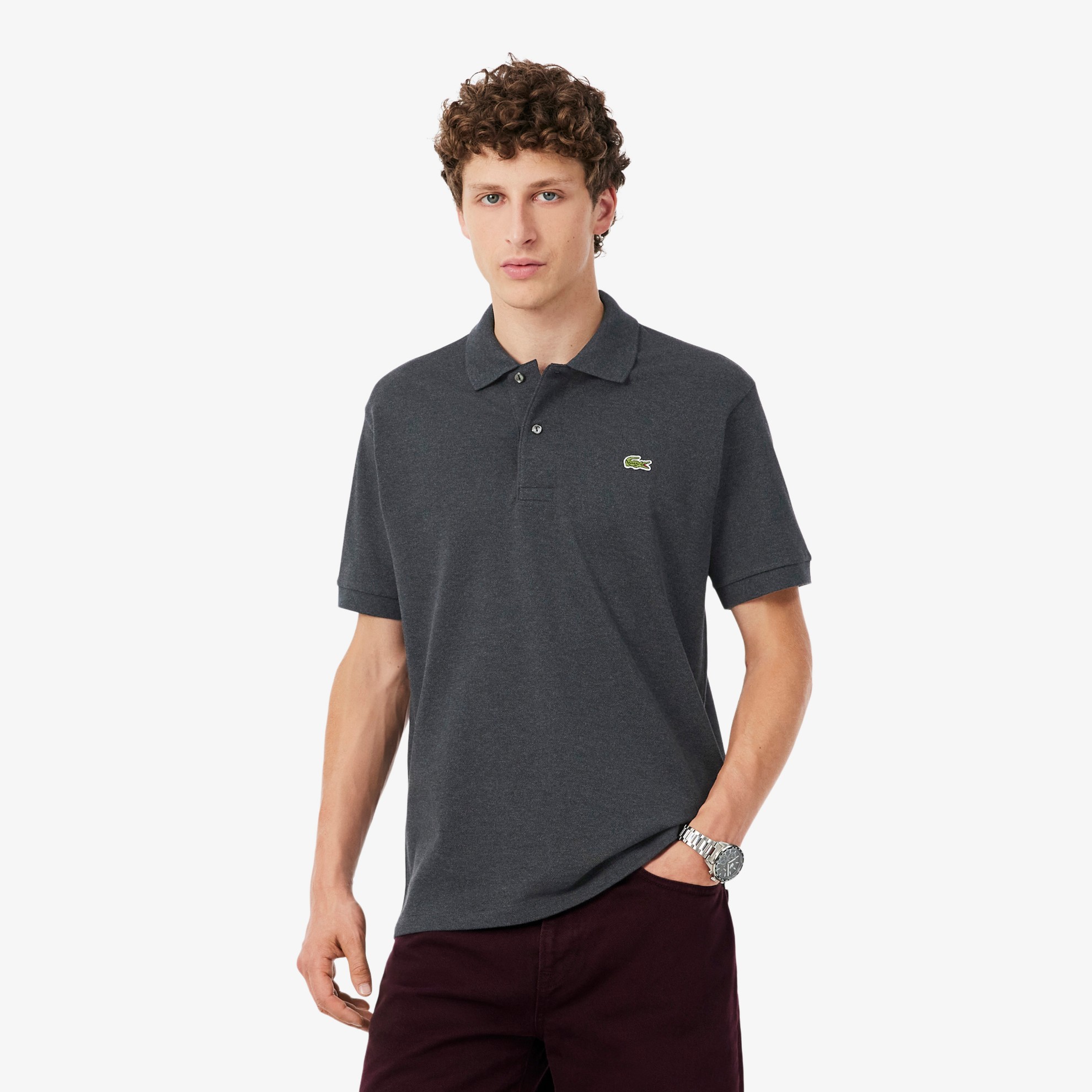Εικόνα της Original L.12.12 Heathered Polo Μπλούζα