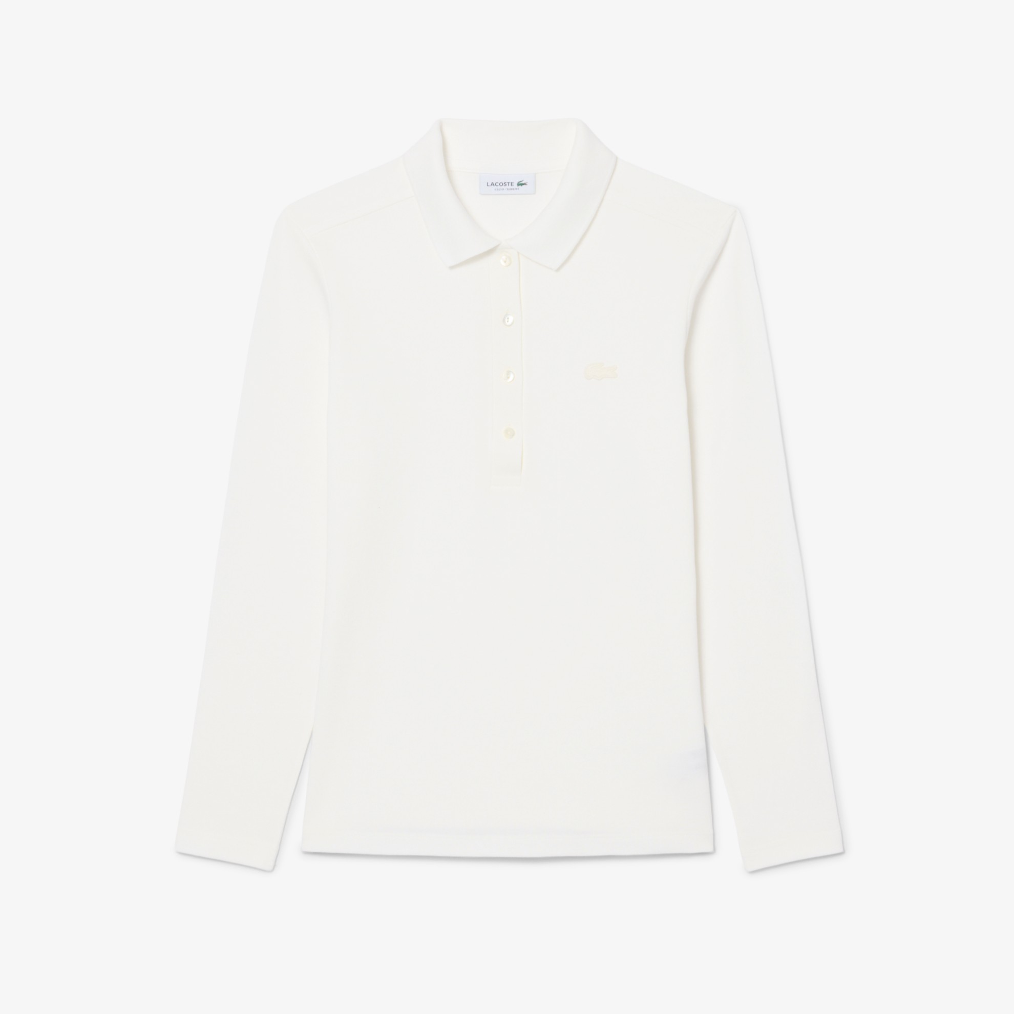 Εικόνα της Γυναικεία Stretch Piqué Lacoste Polo Μπλούζα Slim fit