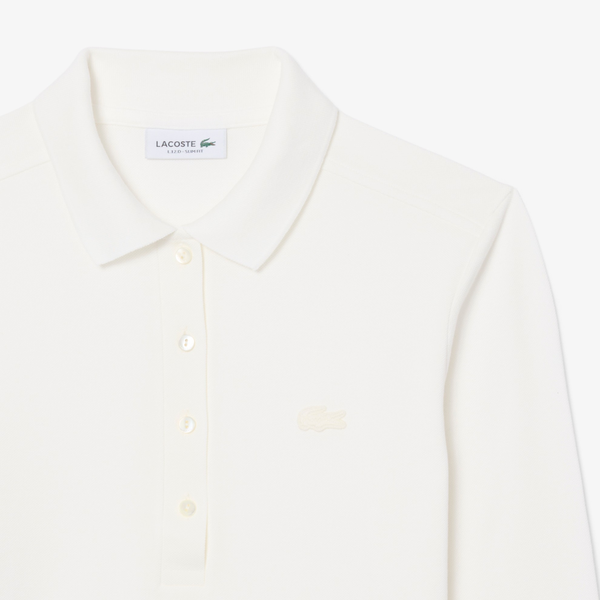 Εικόνα της Γυναικεία Stretch Piqué Lacoste Polo Μπλούζα Slim fit