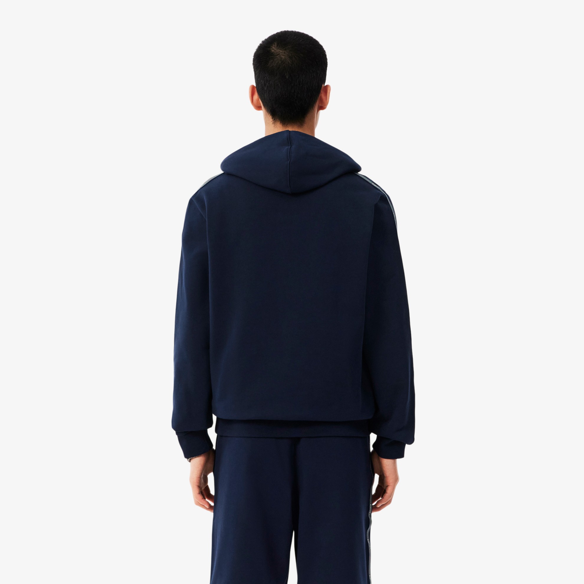Εικόνα της Ανδρικό Logo Stripe Zipped Hoodie