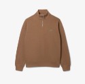 Ανδρικό Zippered Stand-Up Collar Βαμβακερό Φούτερ